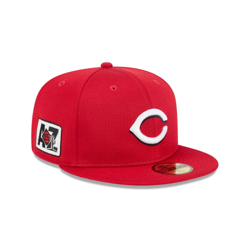 Cincinnati Reds 2025 Spring Training 59FIFTY Fitted Hat sold by New Era