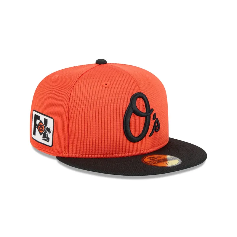 Baltimore Orioles 2025 Spring Training 59FIFTY Fitted Hat sold by New Era