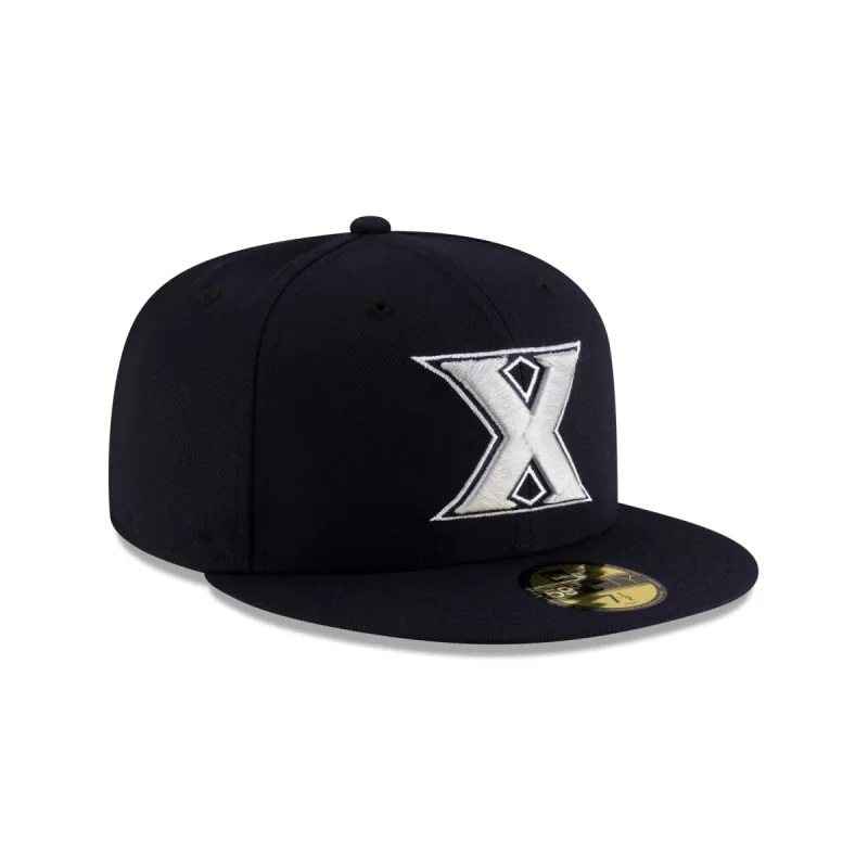 Xavier Musketeers Navy 59FIFTY Fitted Hat sold by New Era