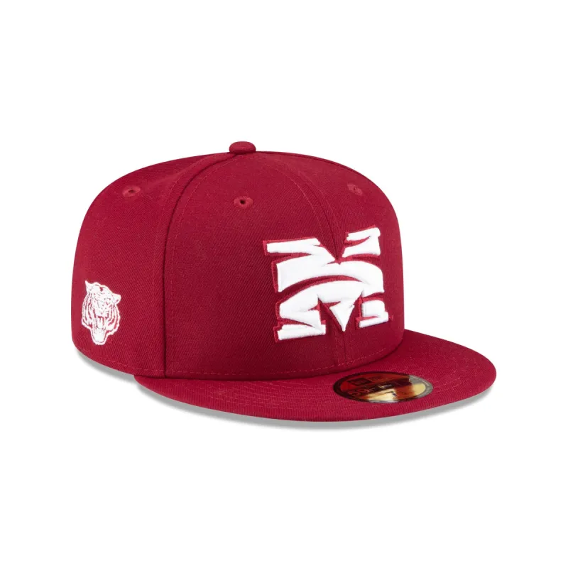 Morehouse Tigers Stripes 59FIFTY Fitted Hat sold by New Era