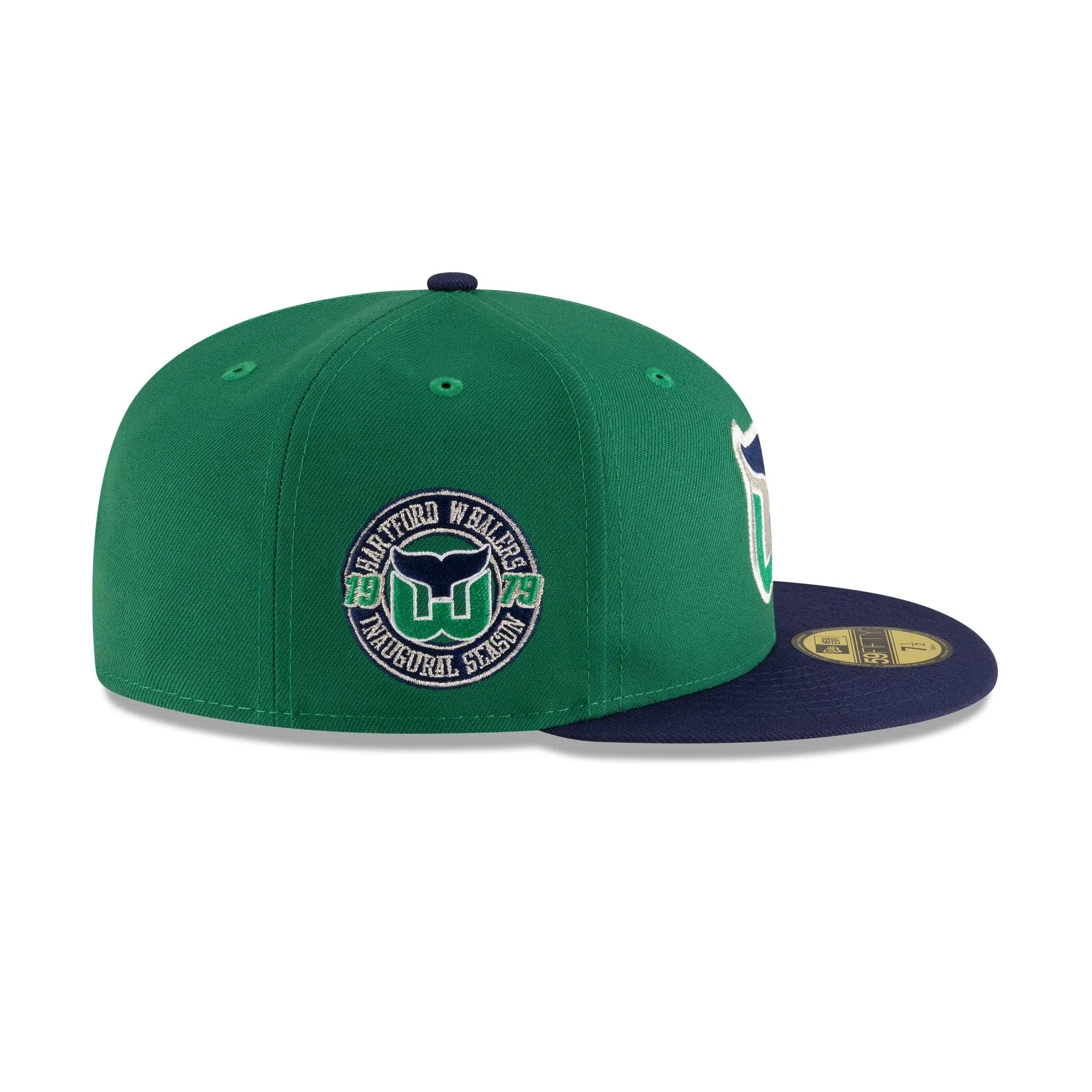 Hartford Whalers Vintage Kelly Green 59FIFTY Fitted Hat sold by New Era product image thumbnail 4