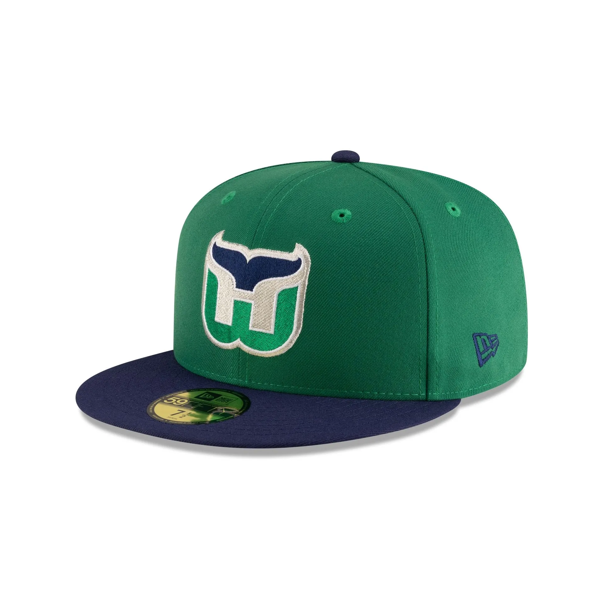 Hartford Whalers Vintage Kelly Green 59FIFTY Fitted Hat sold by New Era product image thumbnail 3