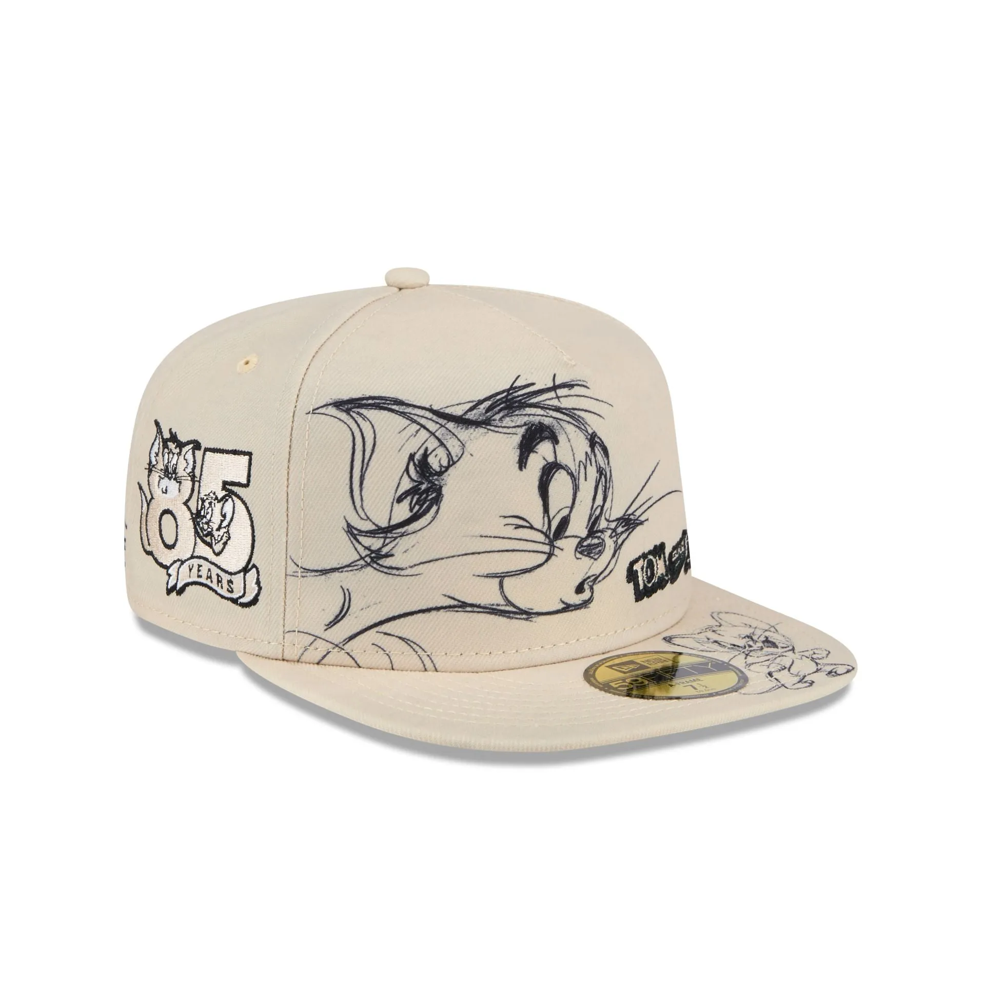 Tom and Jerry 85th Anniversary 59FIFTY A-Frame Fitted Hat sold by New Era