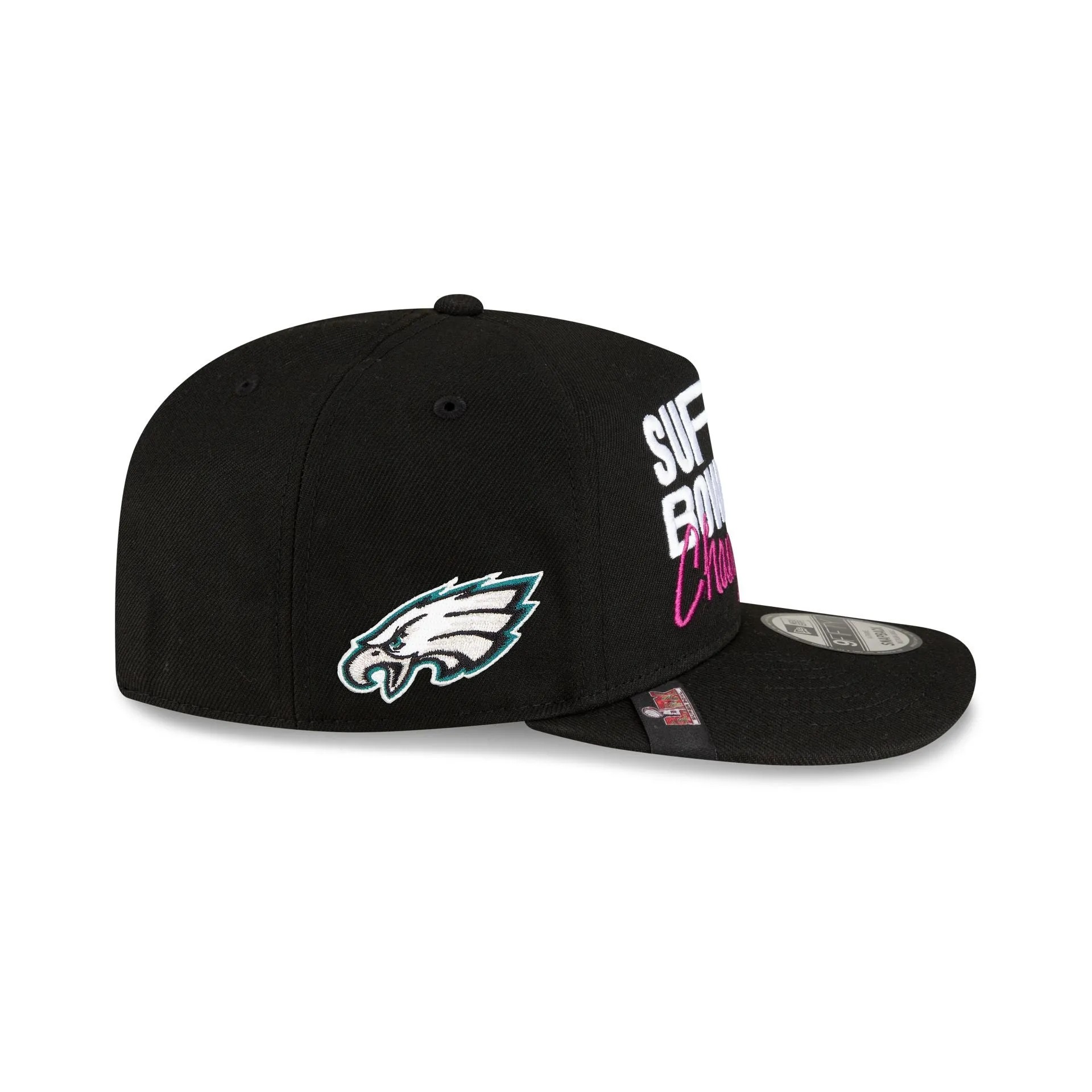 Philadelphia Eagles Super Bowl LIX Champions Parade 9FIFTY A-Frame Snapback Hat sold by New Era product image thumbnail 4