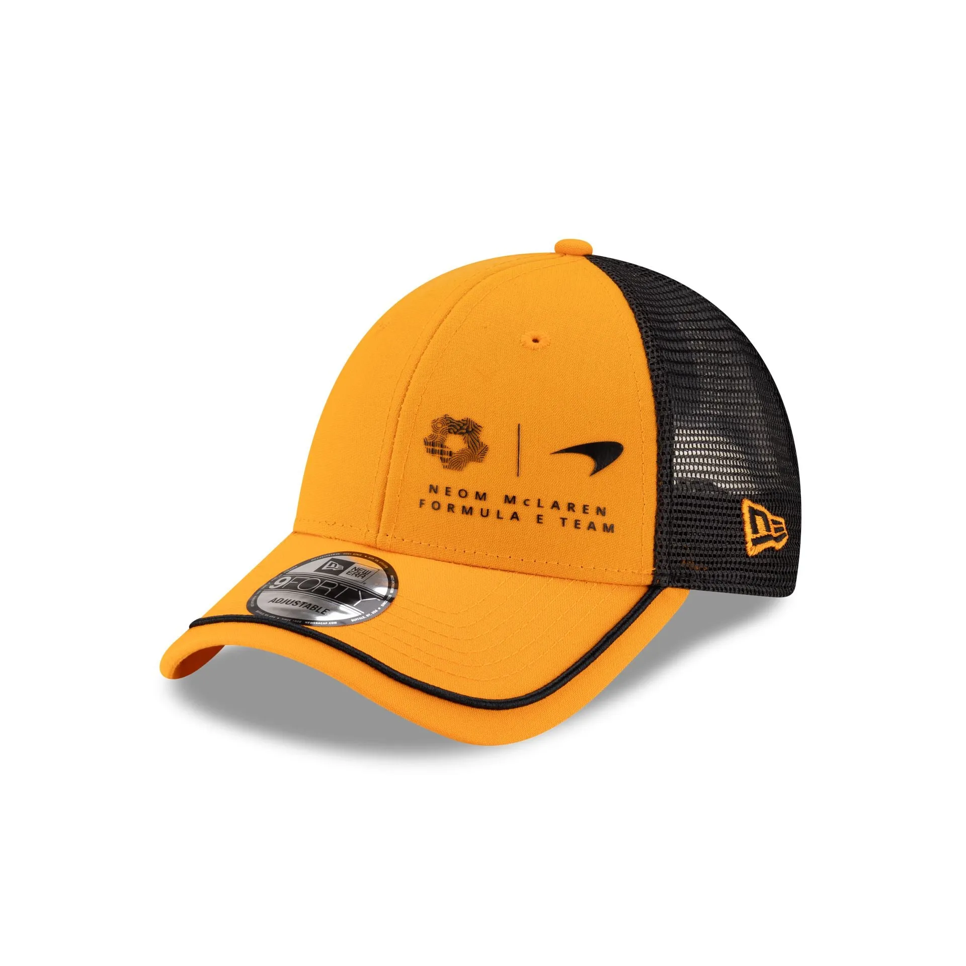 NEOM McLaren Formula E Team Repreve 9FORTY Trucker Hat sold by New Era
