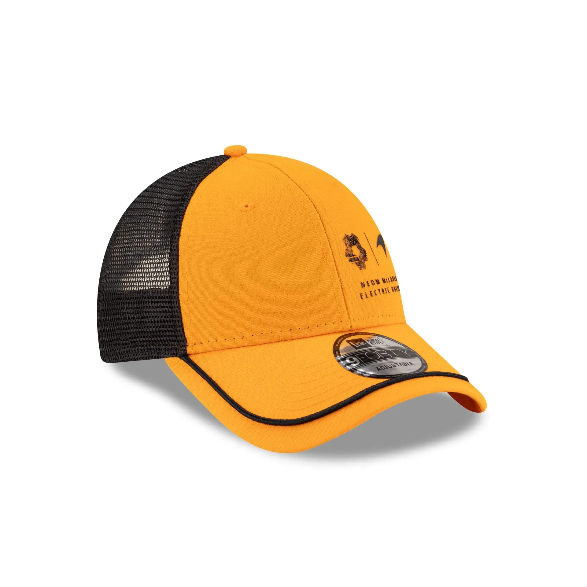 NEOM McLaren Electric Racing Repreve 9FORTY Trucker Hat sold by New Era product image thumbnail 3