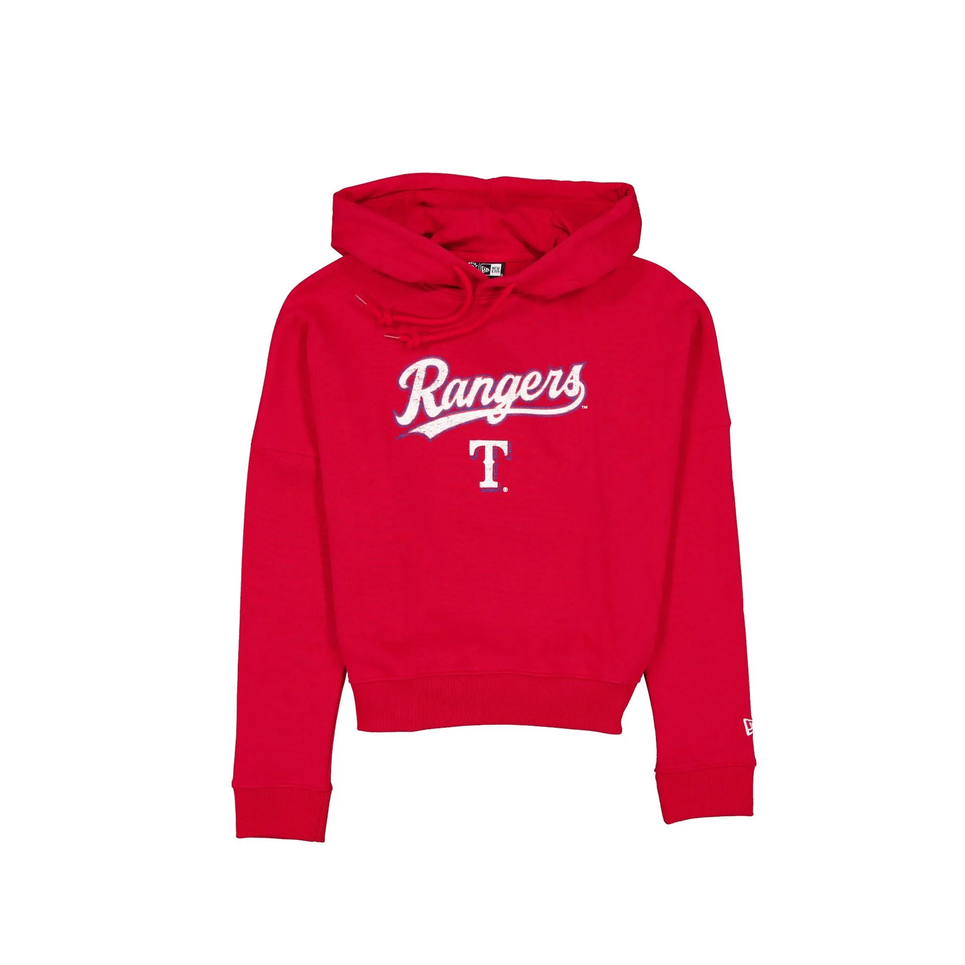 Texas Rangers Women's Washed Graphic Hoodie sold by New Era