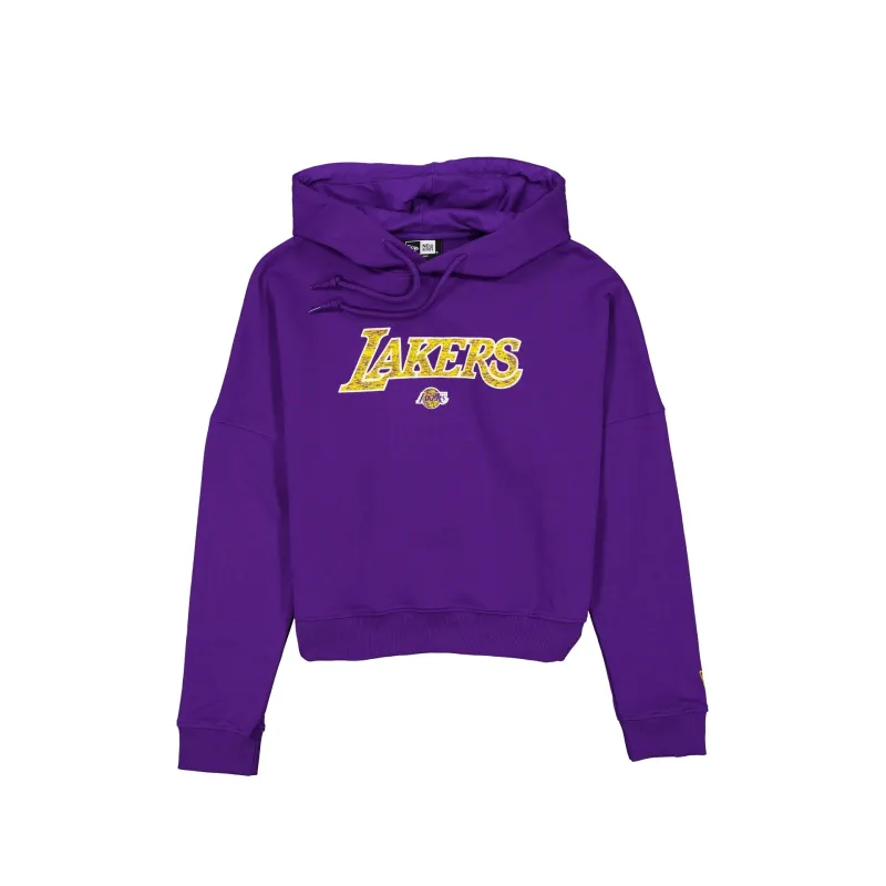 Los Angeles Lakers Women's Washed Graphic Hoodie sold by New Era