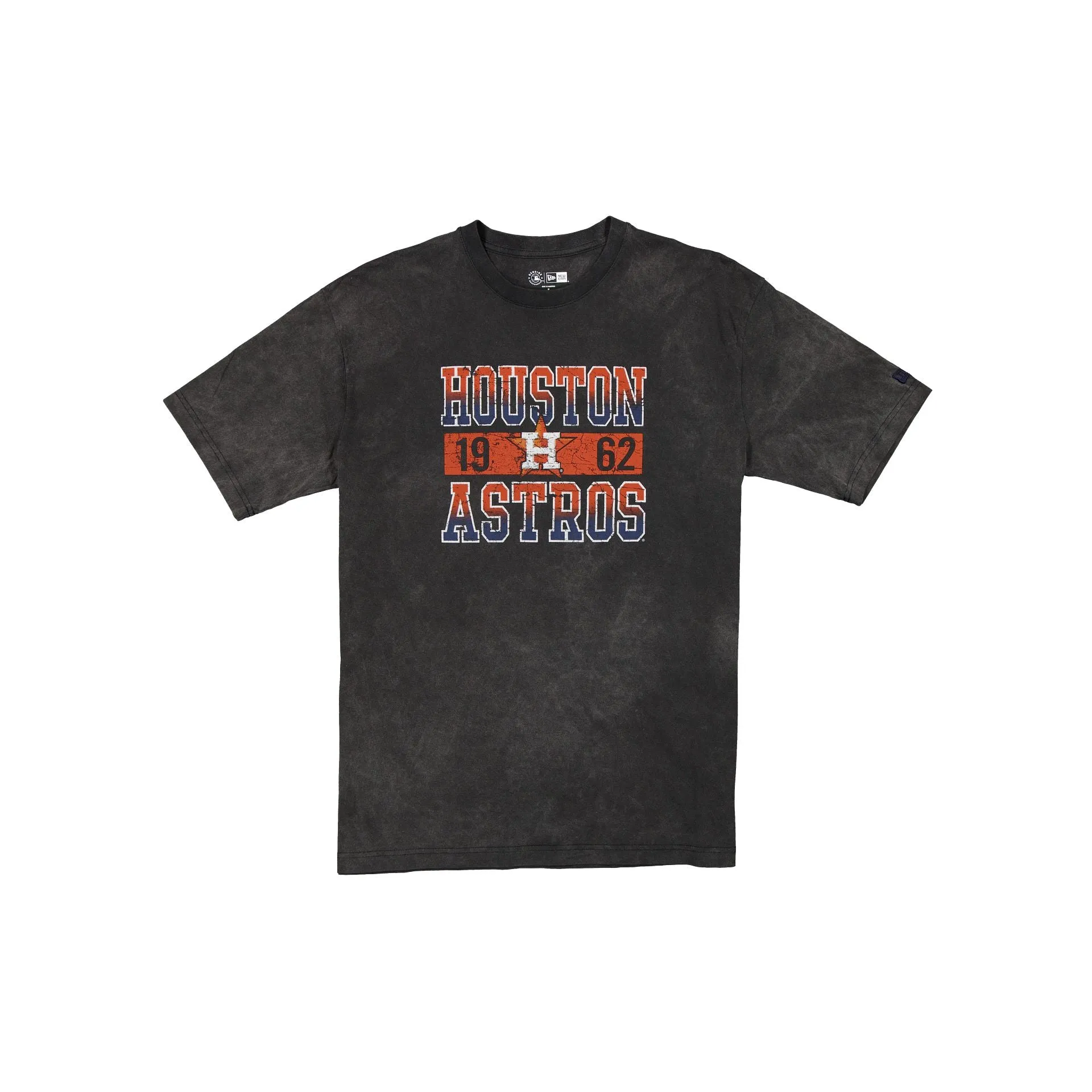 Houston Astros Oversized Washed Black T-Shirt sold by New Era