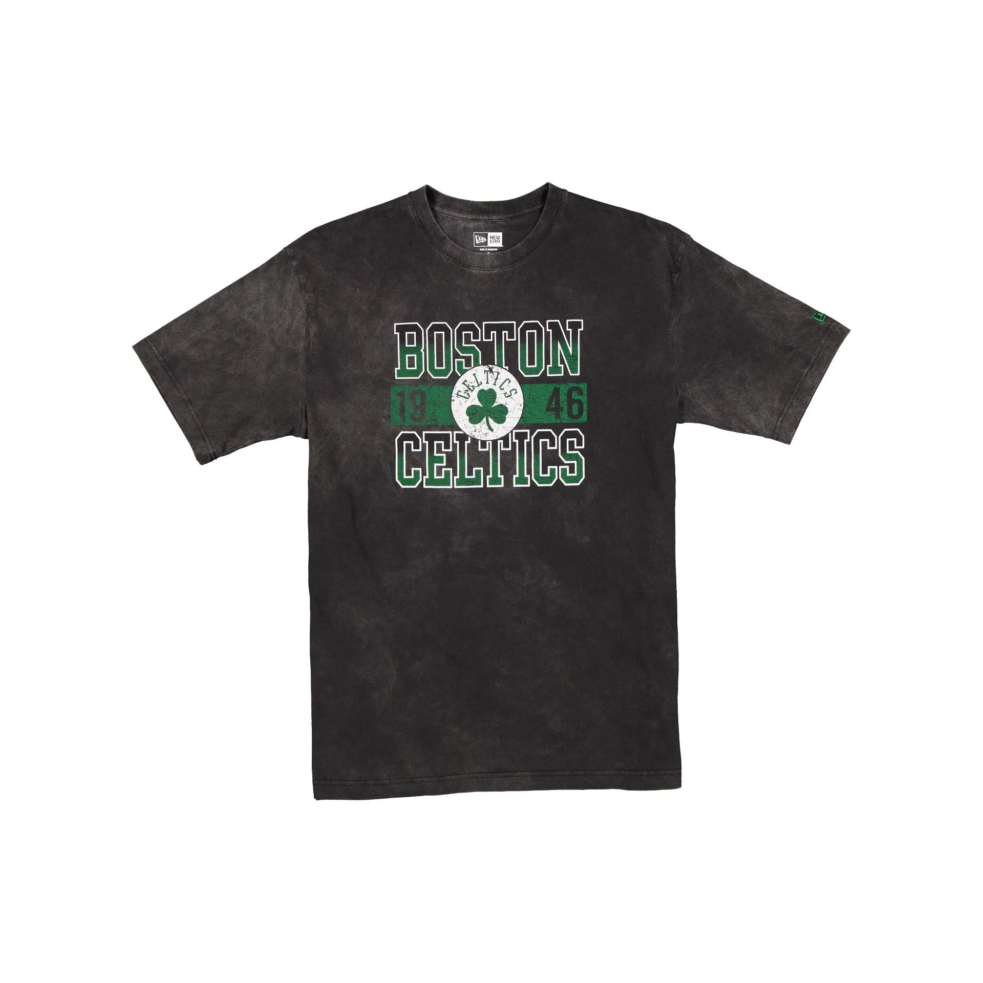 Boston Celtics Oversized Washed Black T-Shirt sold by New Era