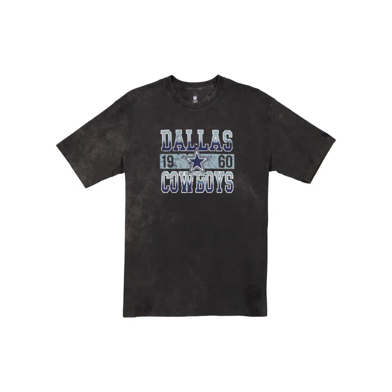 Dallas Cowboys Oversized Washed Black T-Shirt sold by New Era