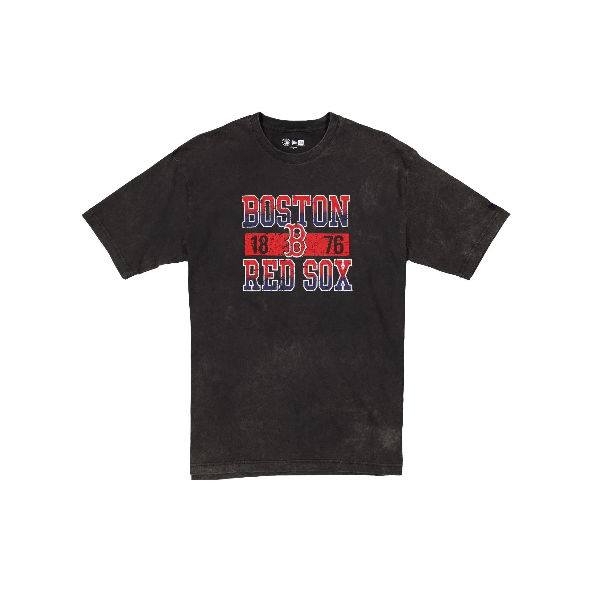 Boston Red Sox Oversized Washed Black T-Shirt sold by New Era