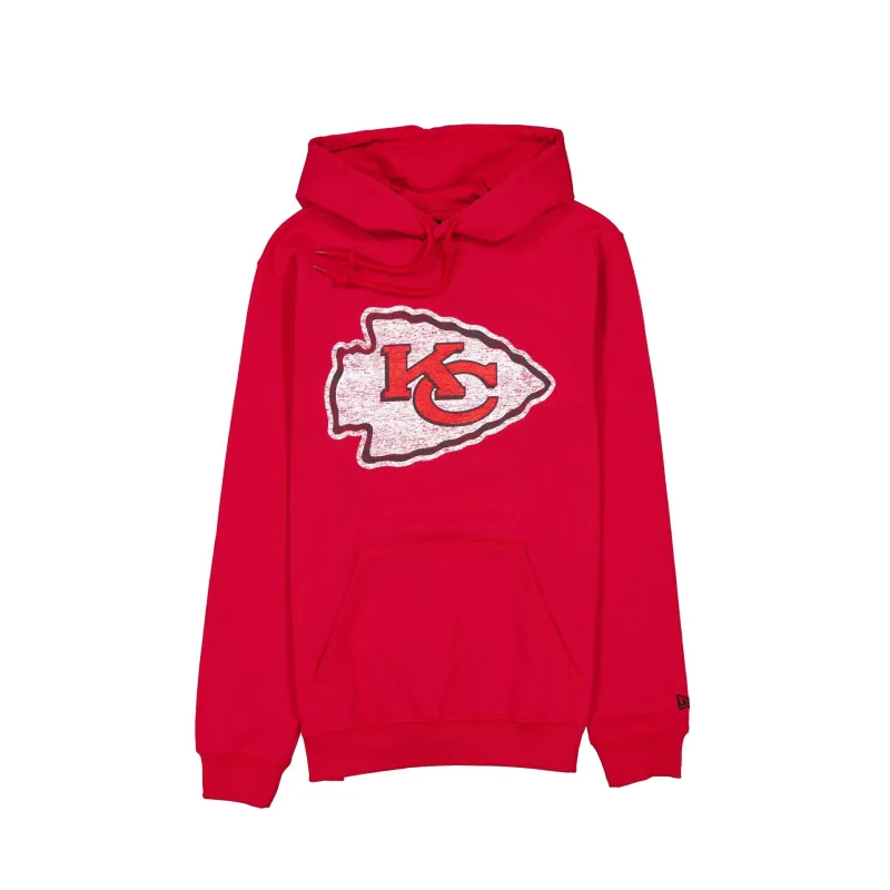 Kansas City Chiefs Washed Logo Hoodie sold by New Era