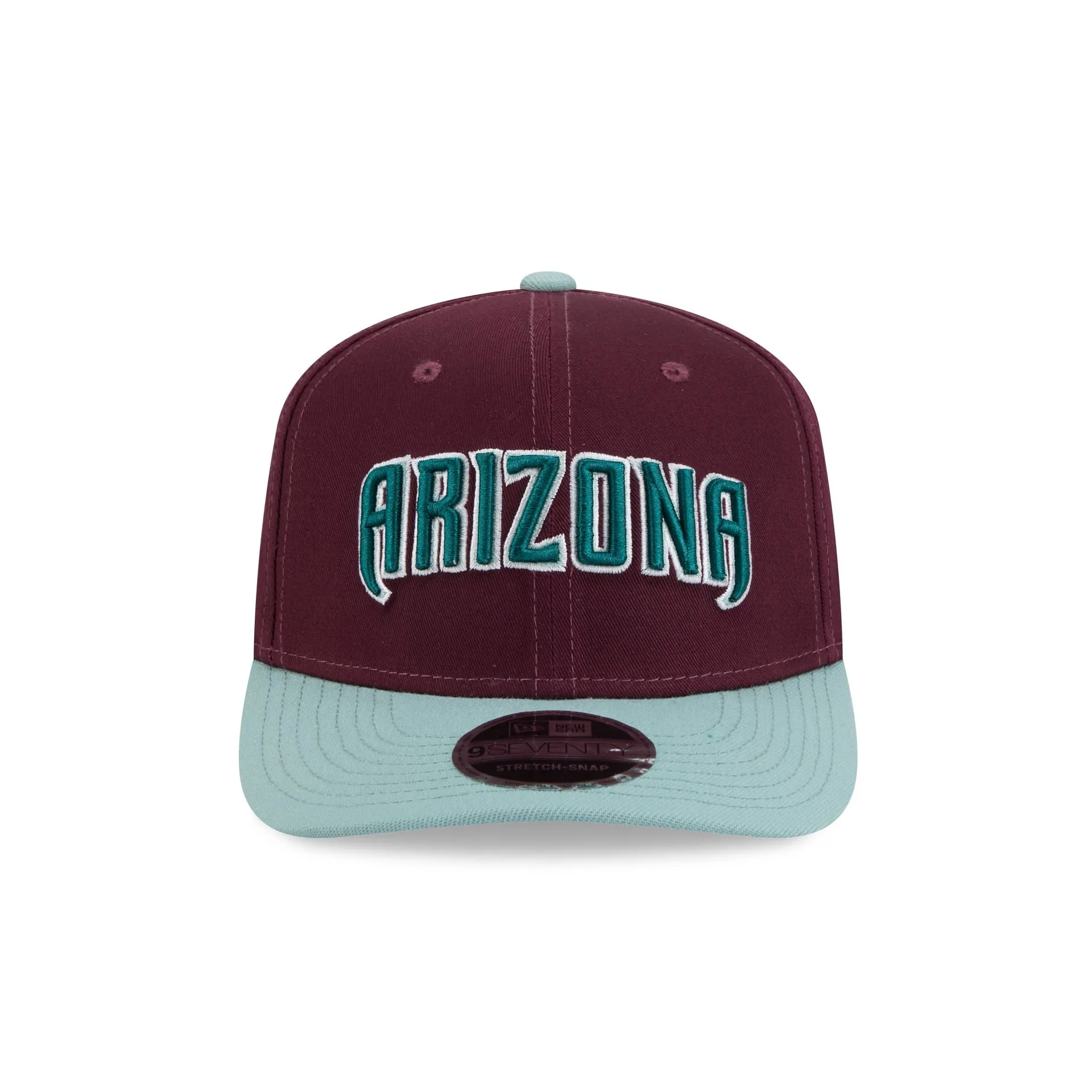Arizona Diamondbacks Maroon 9SEVENTY Stretch-Snap Hat sold by New Era product image thumbnail 2