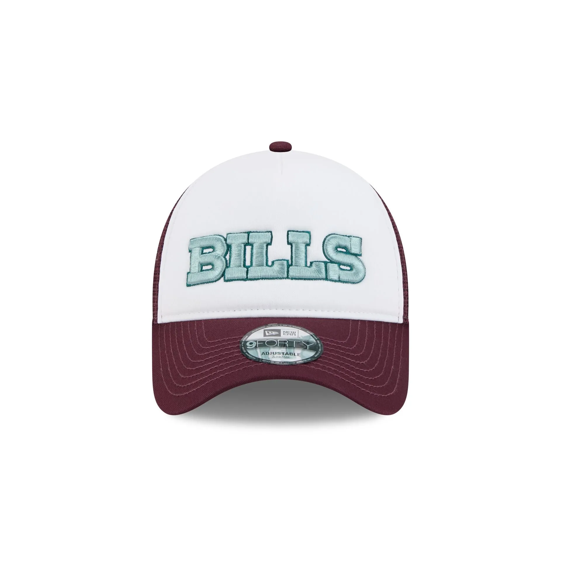 Buffalo Bills Optic White 9FORTY A-Frame Snapback Hat sold by New Era product image thumbnail 2