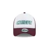 Kansas City Chiefs Optic White 9FORTY A-Frame Snapback Hat sold by New Era