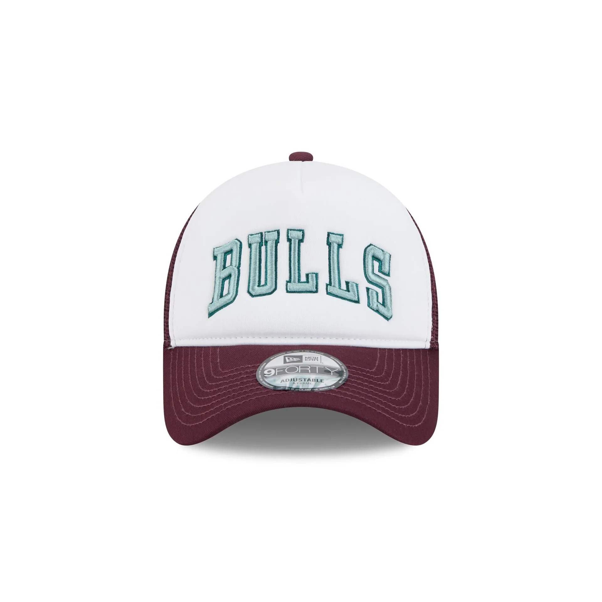 Chicago Bulls Optic White 9FORTY A-Frame Snapback Hat sold by New Era product image thumbnail 2