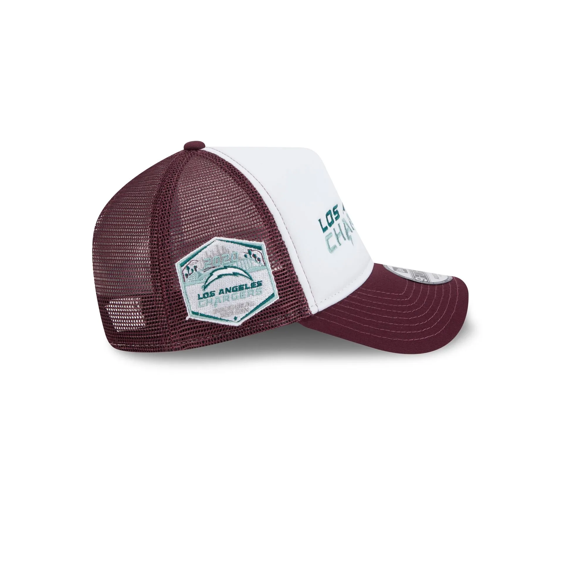 Los Angeles Chargers Optic White 9FORTY A-Frame Snapback Hat sold by New Era product image thumbnail 4