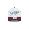 Los Angeles Dodgers Optic White 9FORTY A-Frame Snapback Hat sold by New Era