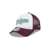 Los Angeles Dodgers Optic White 9FORTY A-Frame Snapback Hat sold by New Era