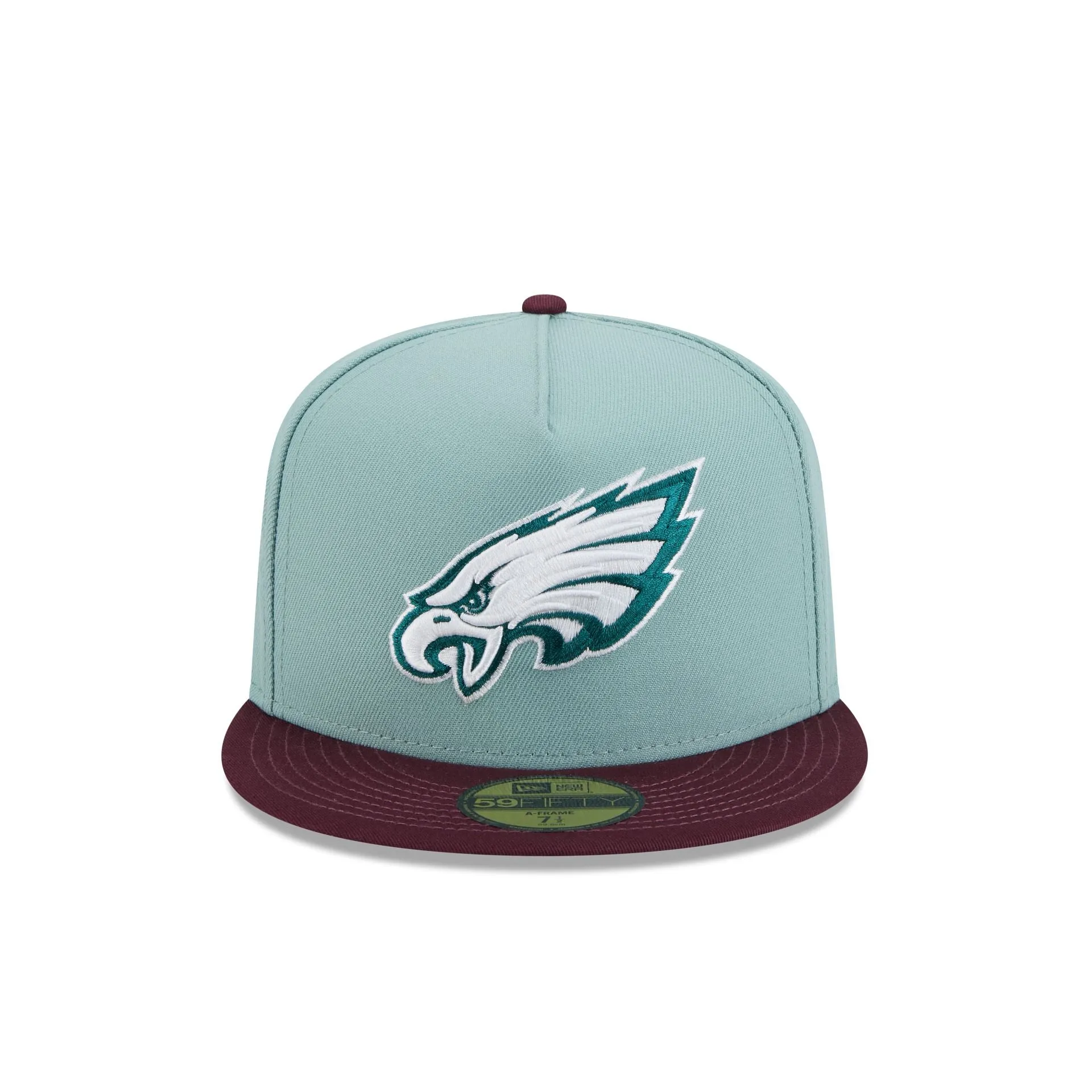 Philadelphia Eagles Beach Kiss Blue 59FIFTY A-Frame Fitted Hat sold by New Era product image thumbnail 2