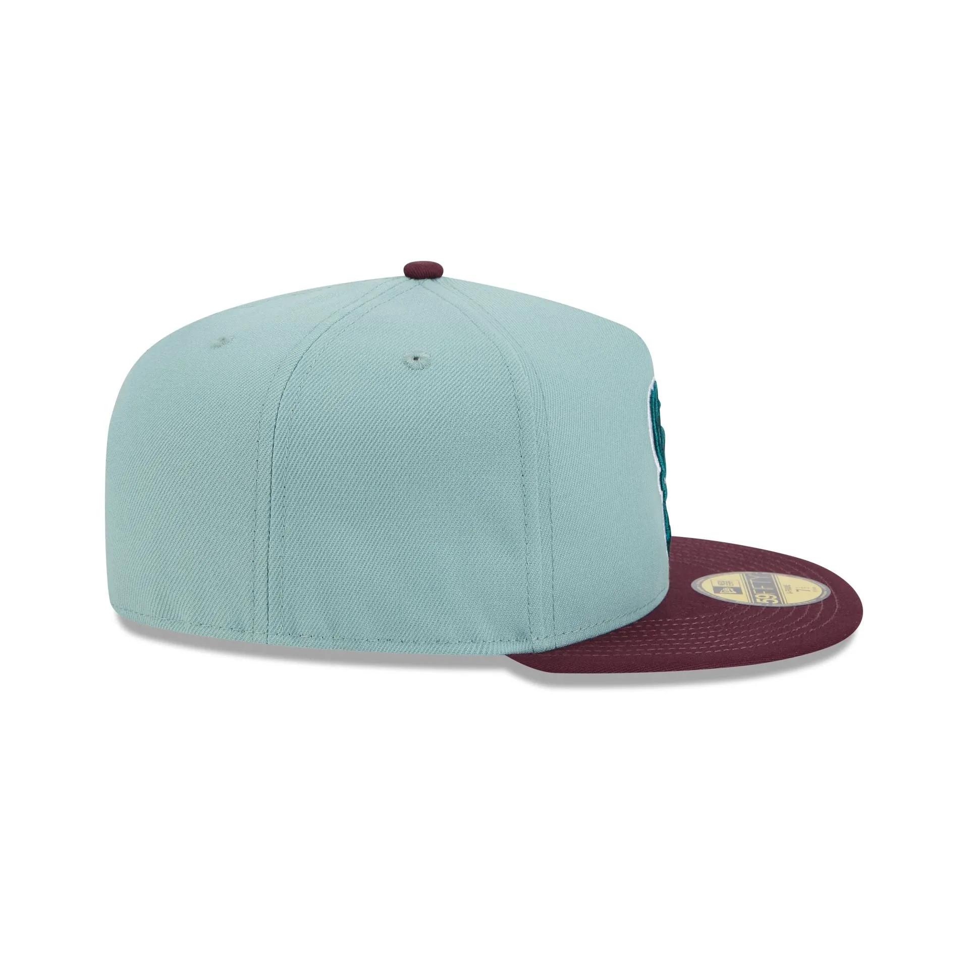 Milwaukee Bucks Beach Kiss Blue 59FIFTY A-Frame Fitted Hat sold by New Era product image thumbnail 5