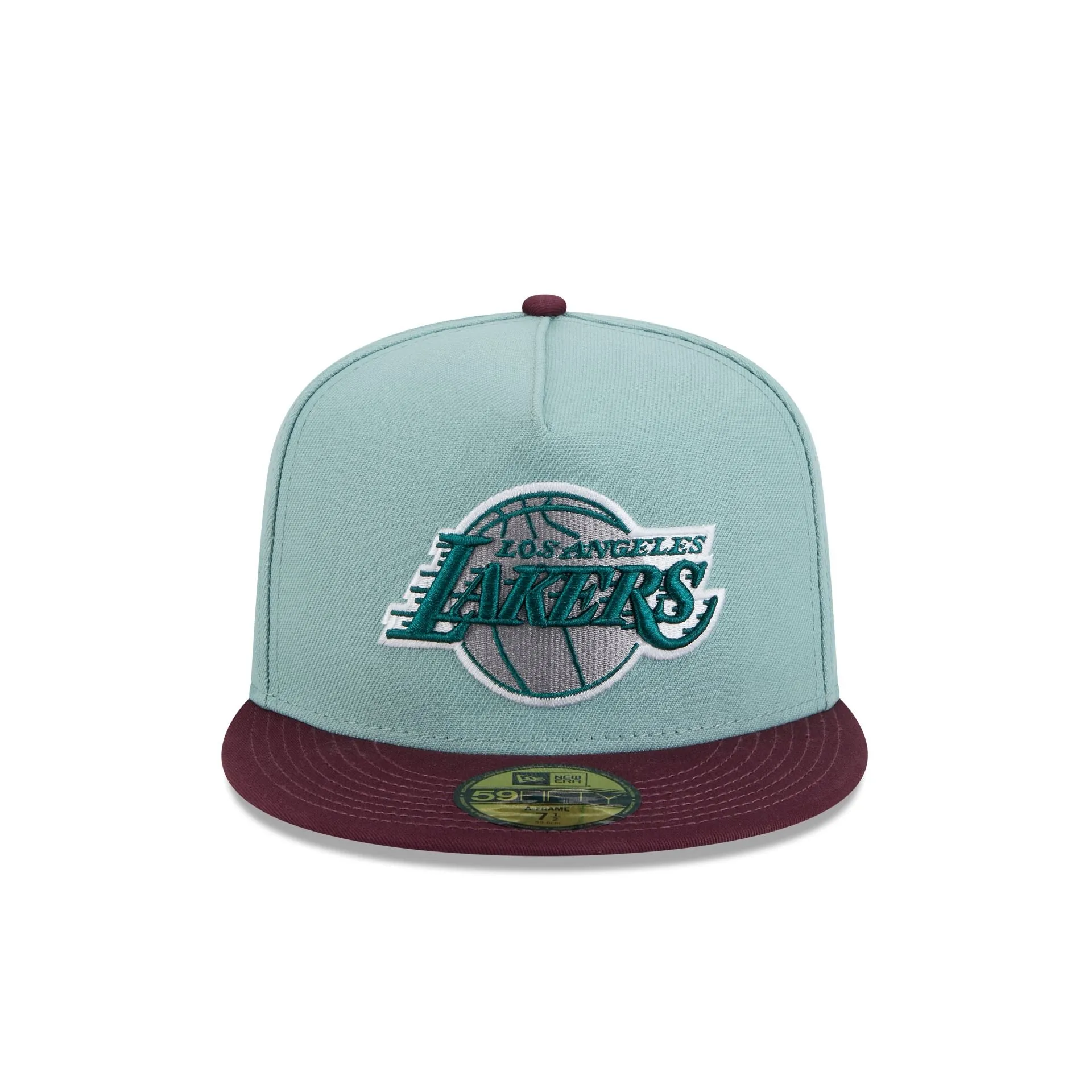 Los Angeles Lakers Beach Kiss Blue 59FIFTY A-Frame Fitted Hat sold by New Era product image thumbnail 2