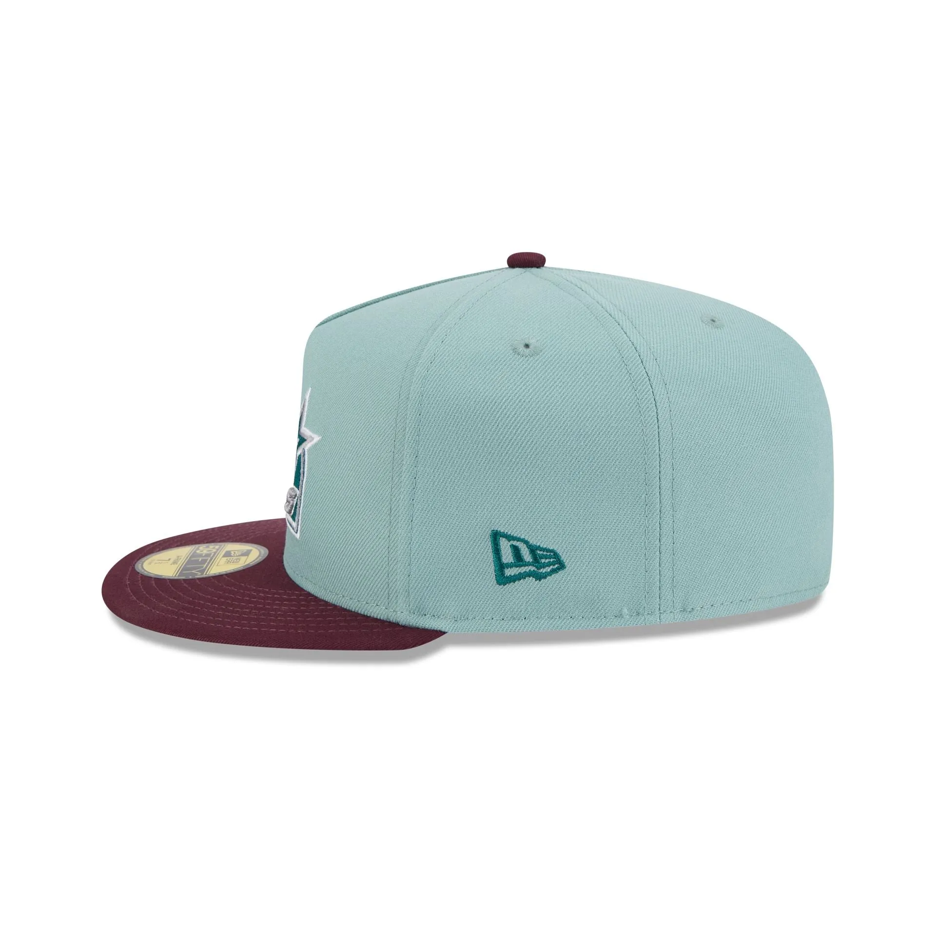 Houston Astros Beach Kiss Blue 59FIFTY A-Frame Fitted Hat sold by New Era product image thumbnail 5