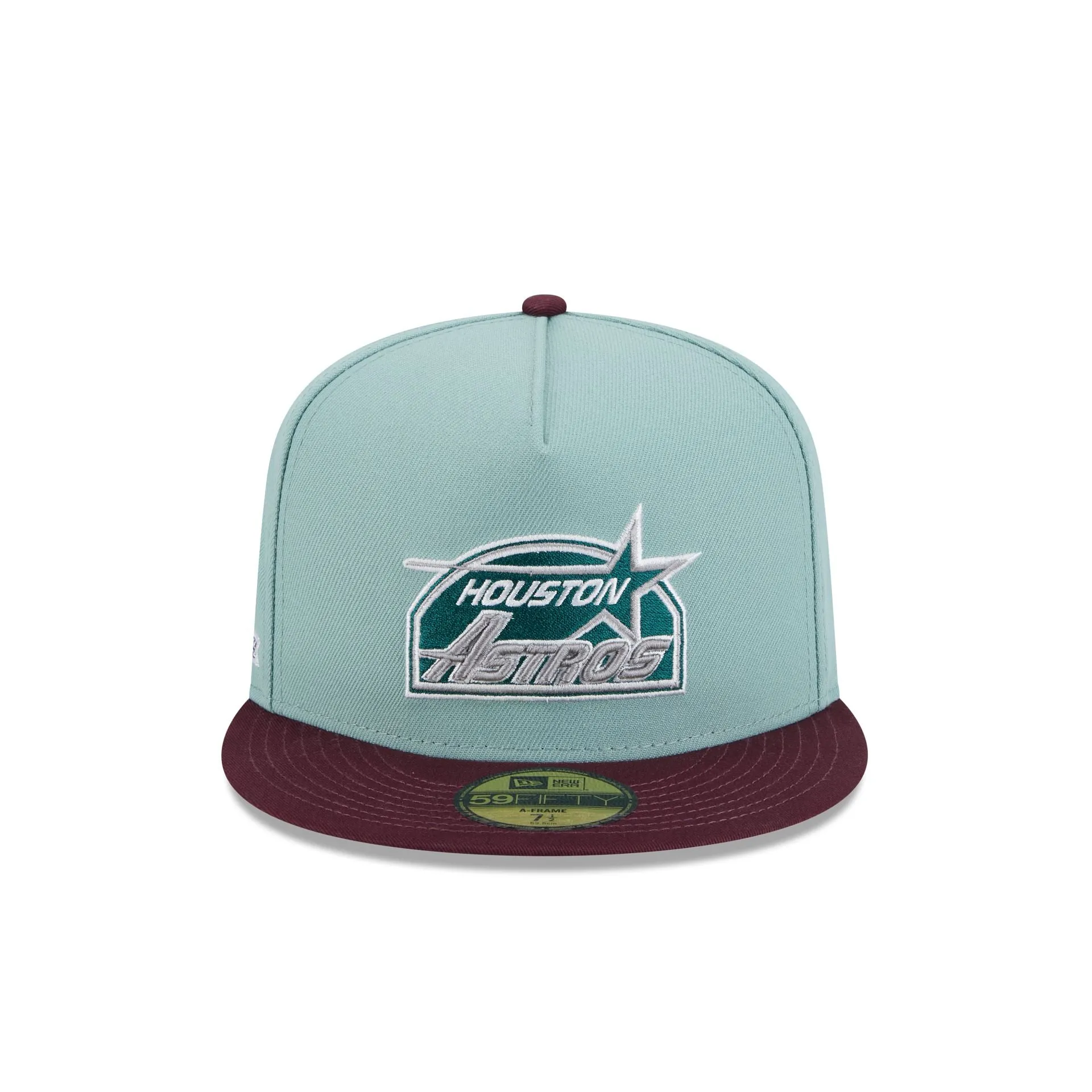 Houston Astros Beach Kiss Blue 59FIFTY A-Frame Fitted Hat sold by New Era product image thumbnail 2