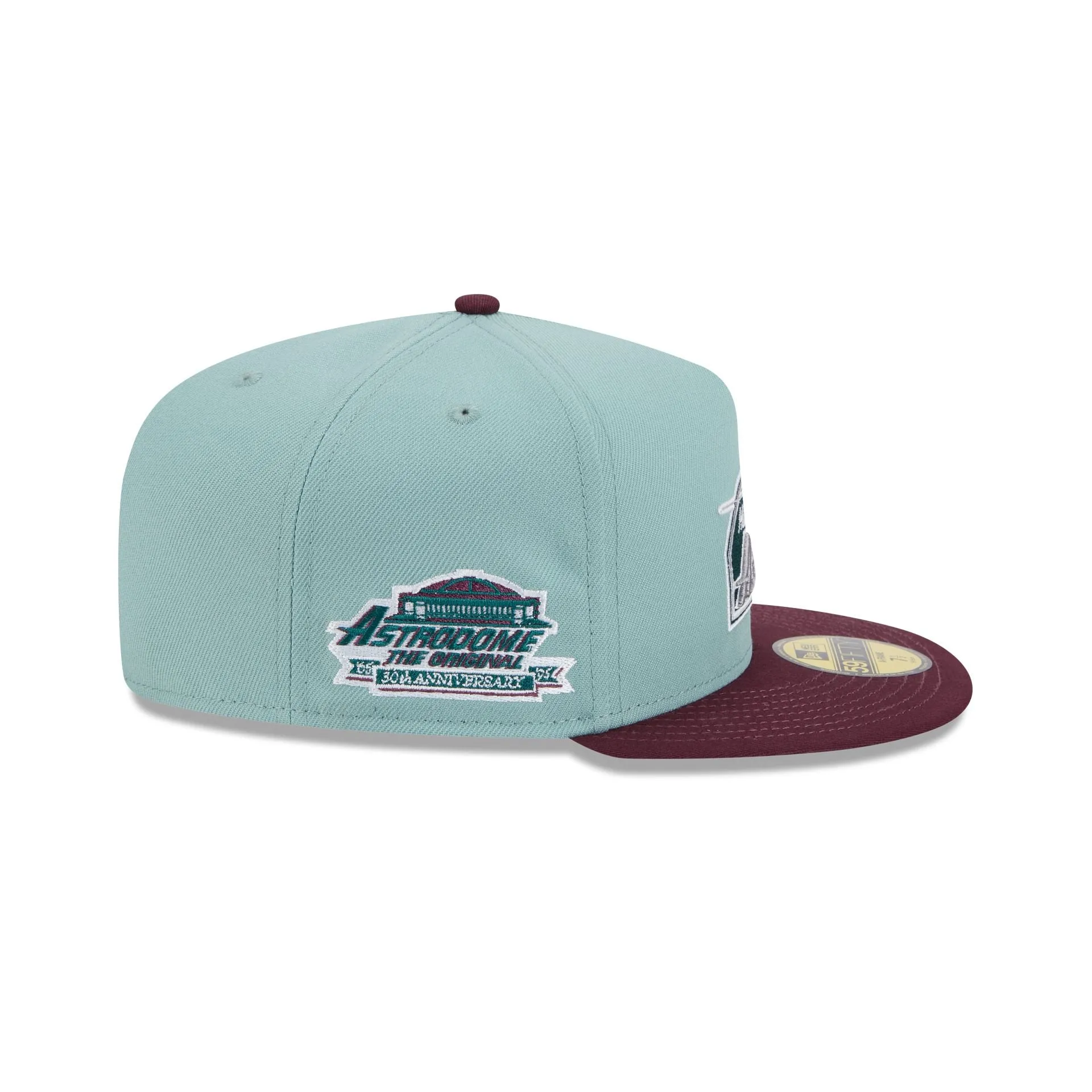 Houston Astros Beach Kiss Blue 59FIFTY A-Frame Fitted Hat sold by New Era product image thumbnail 4