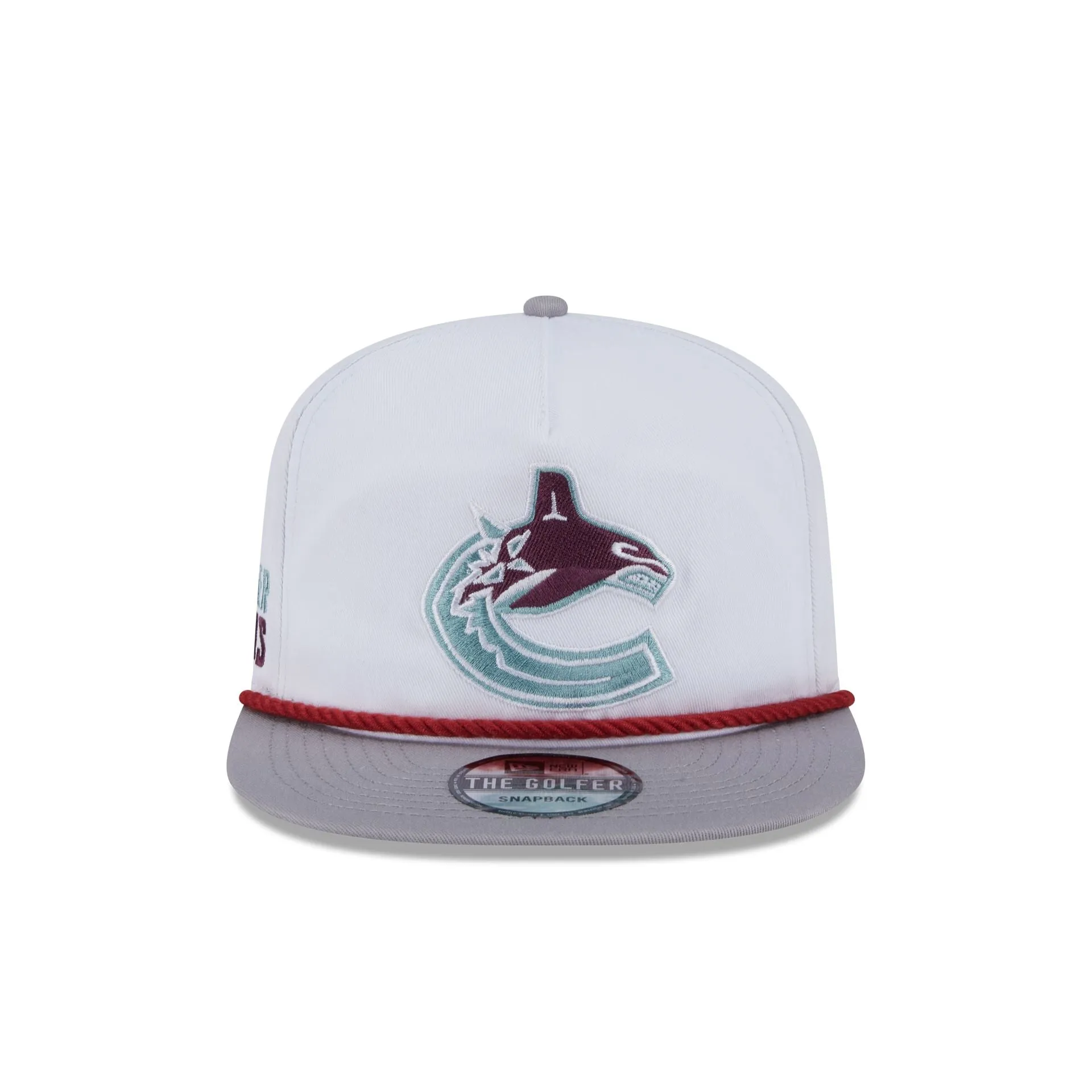 Vancouver Canucks Optic White Golfer Hat sold by New Era product image thumbnail 2