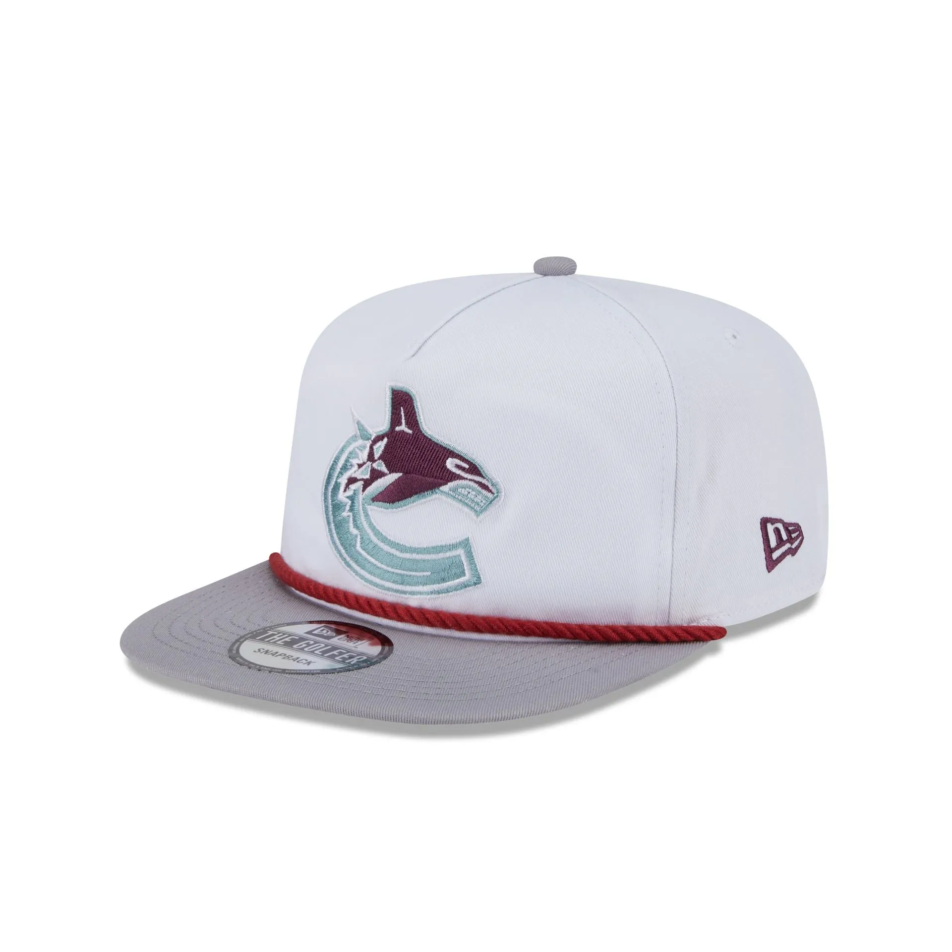 Vancouver Canucks Optic White Golfer Hat sold by New Era product image thumbnail 3