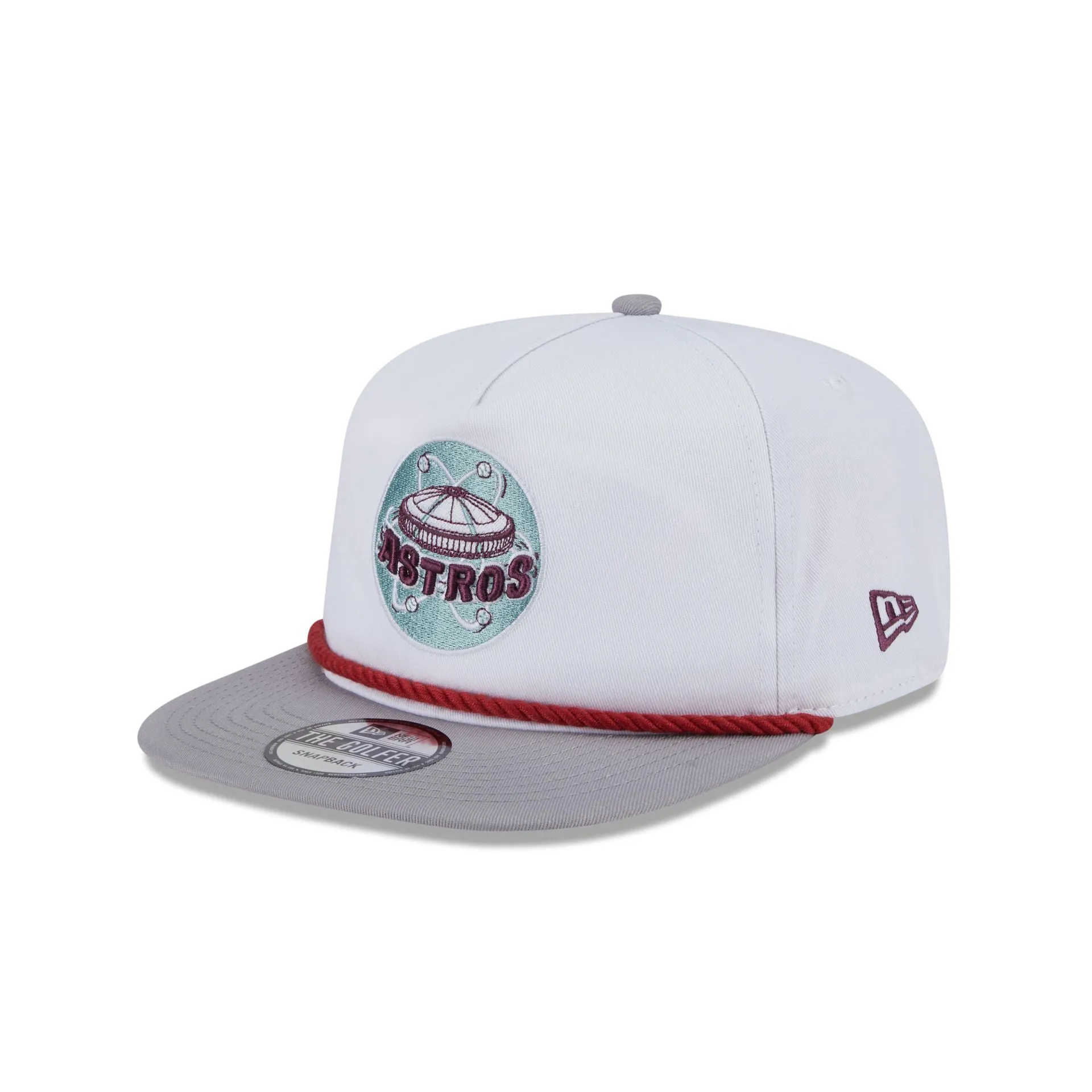 Houston Astros Optic White Golfer Hat sold by New Era product image thumbnail 3