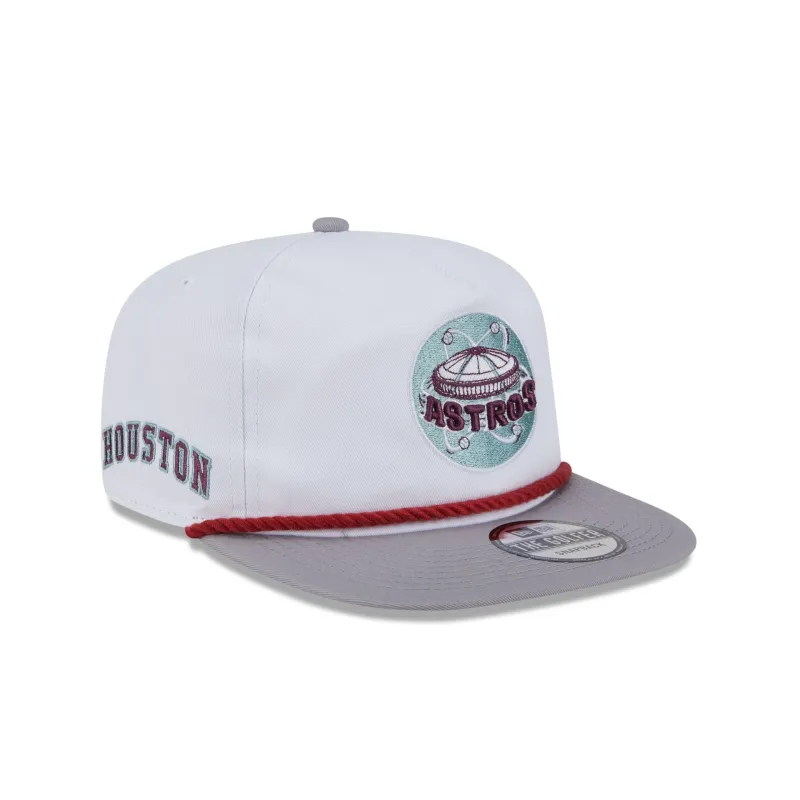 Houston Astros Optic White Golfer Hat sold by New Era