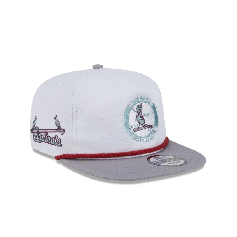 St. Louis Cardinals Optic White Golfer Hat sold by New Era