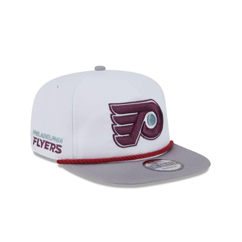 Philadelphia Flyers Optic White Golfer Hat made by New Era