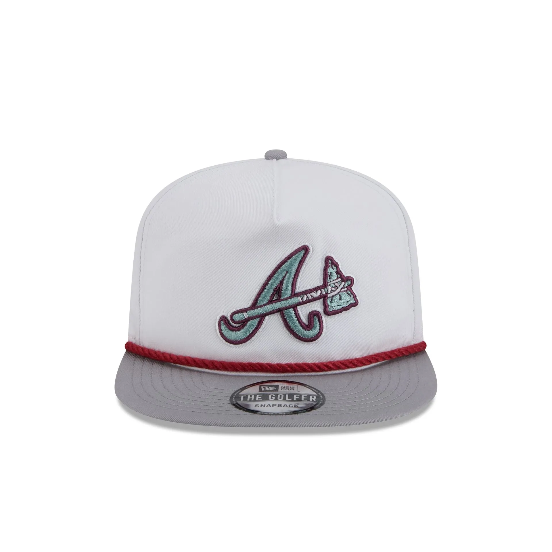 Atlanta Braves Optic White Golfer Hat sold by New Era product image thumbnail 2