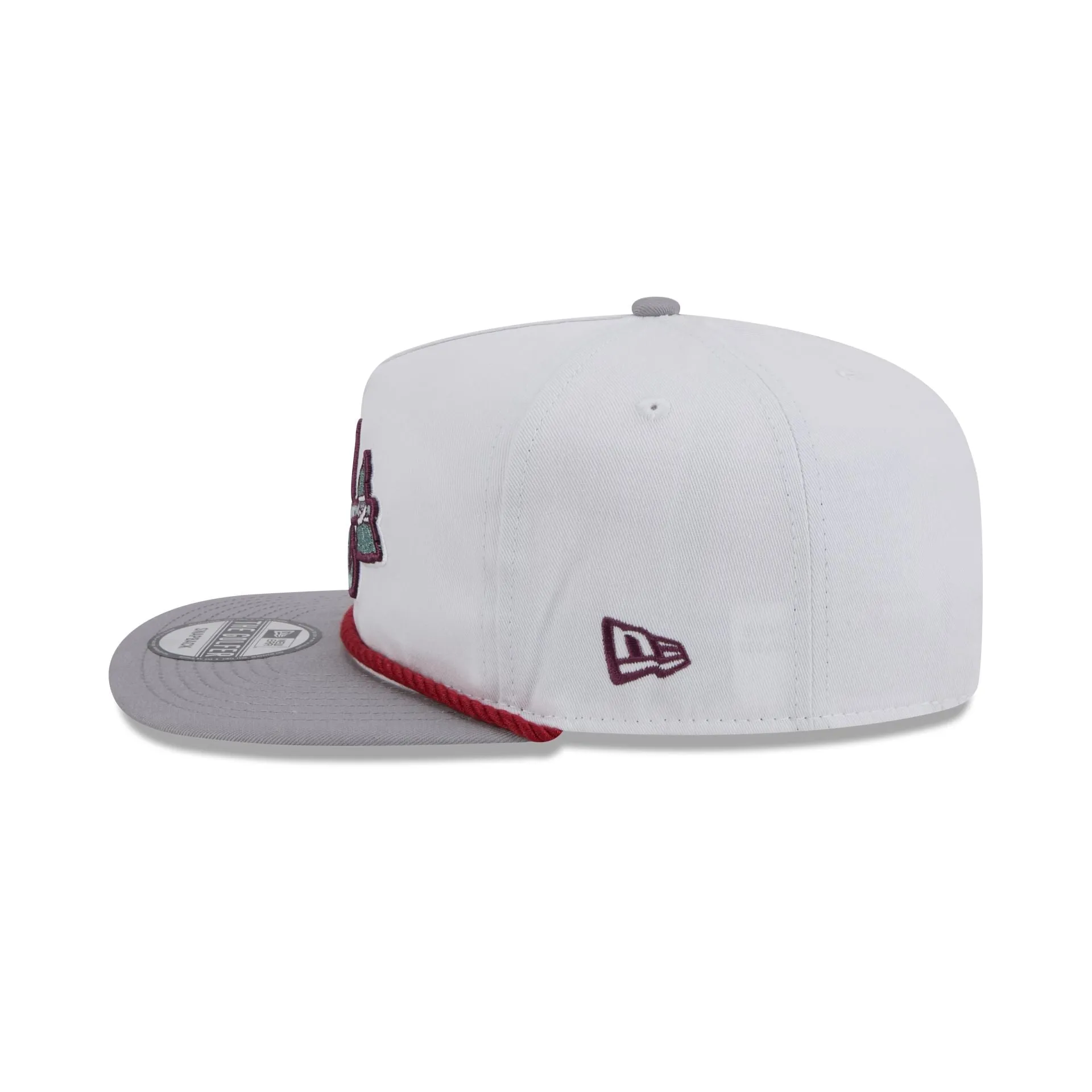 Atlanta Braves Optic White Golfer Hat sold by New Era product image thumbnail 5
