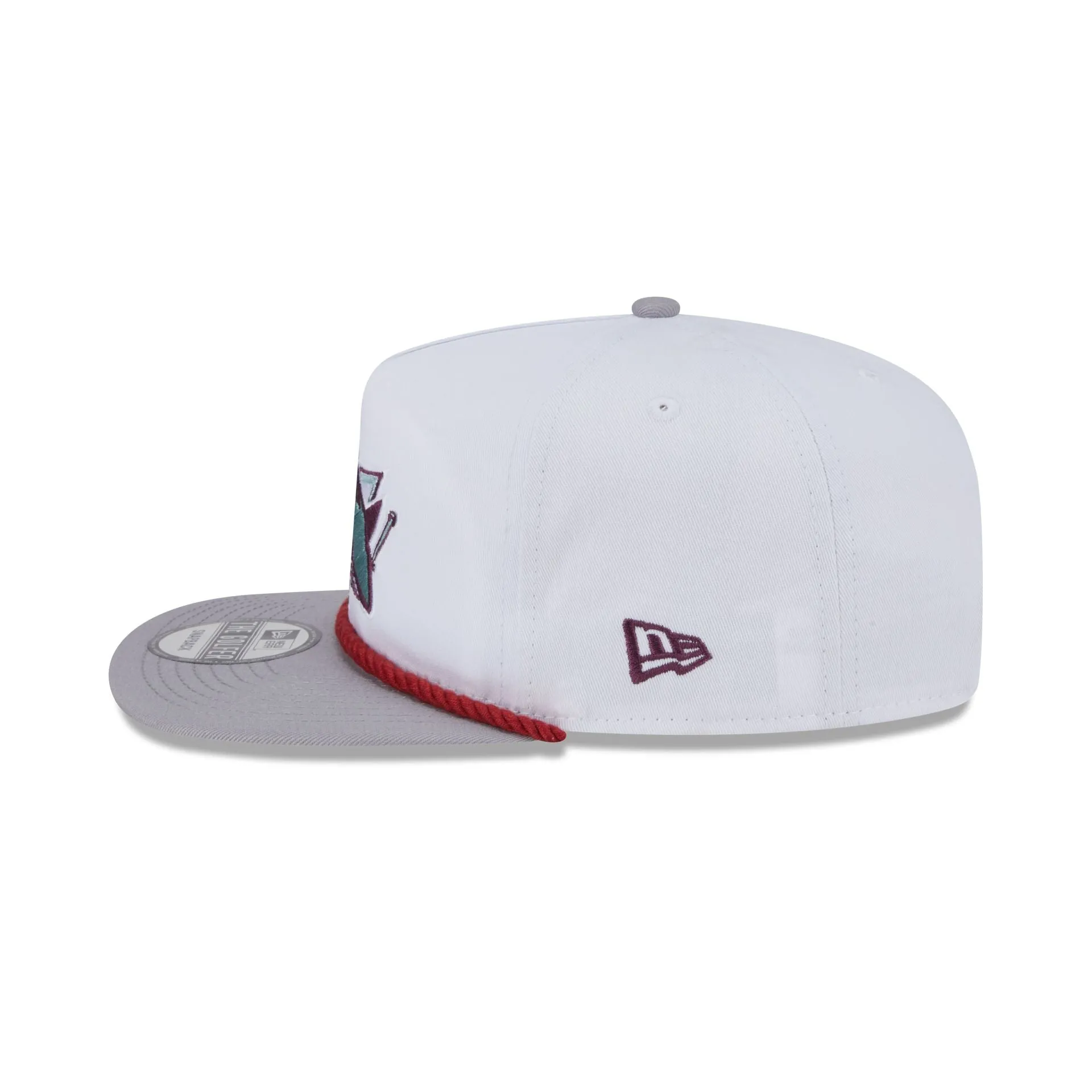 San Jose Sharks Optic White Golfer Hat sold by New Era product image thumbnail 5
