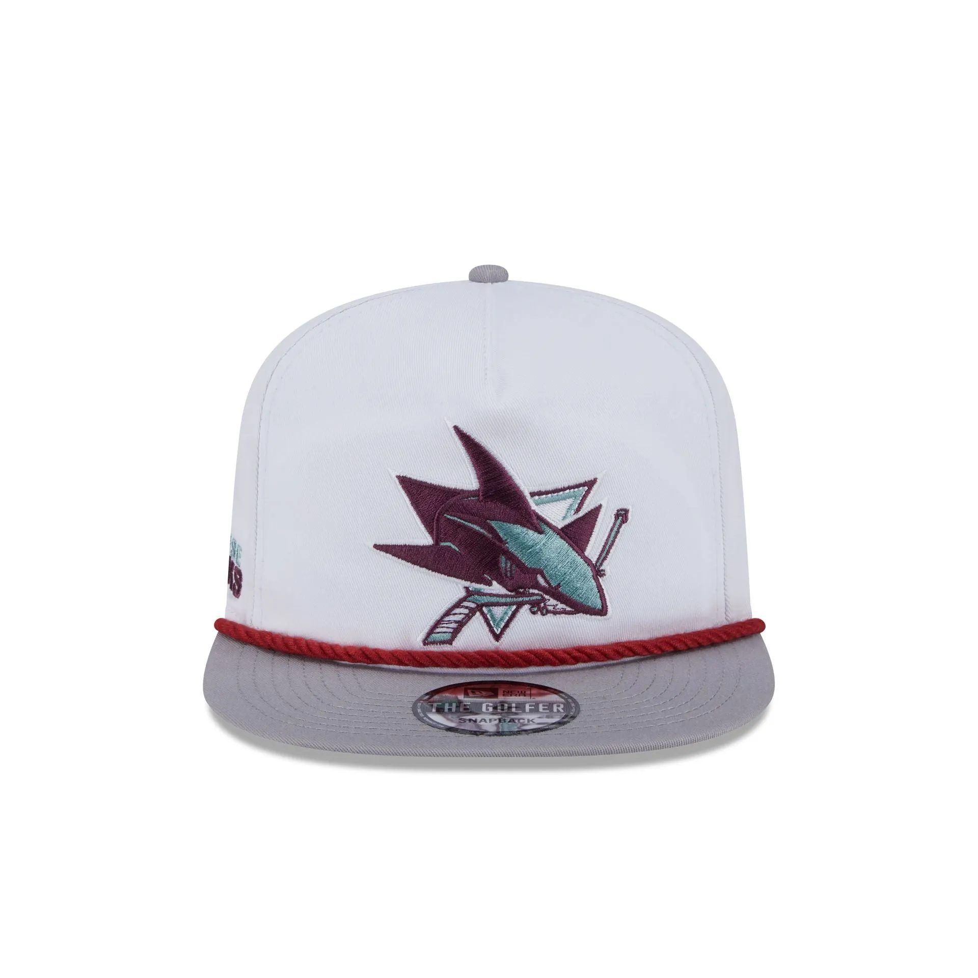 San Jose Sharks Optic White Golfer Hat sold by New Era product image thumbnail 2