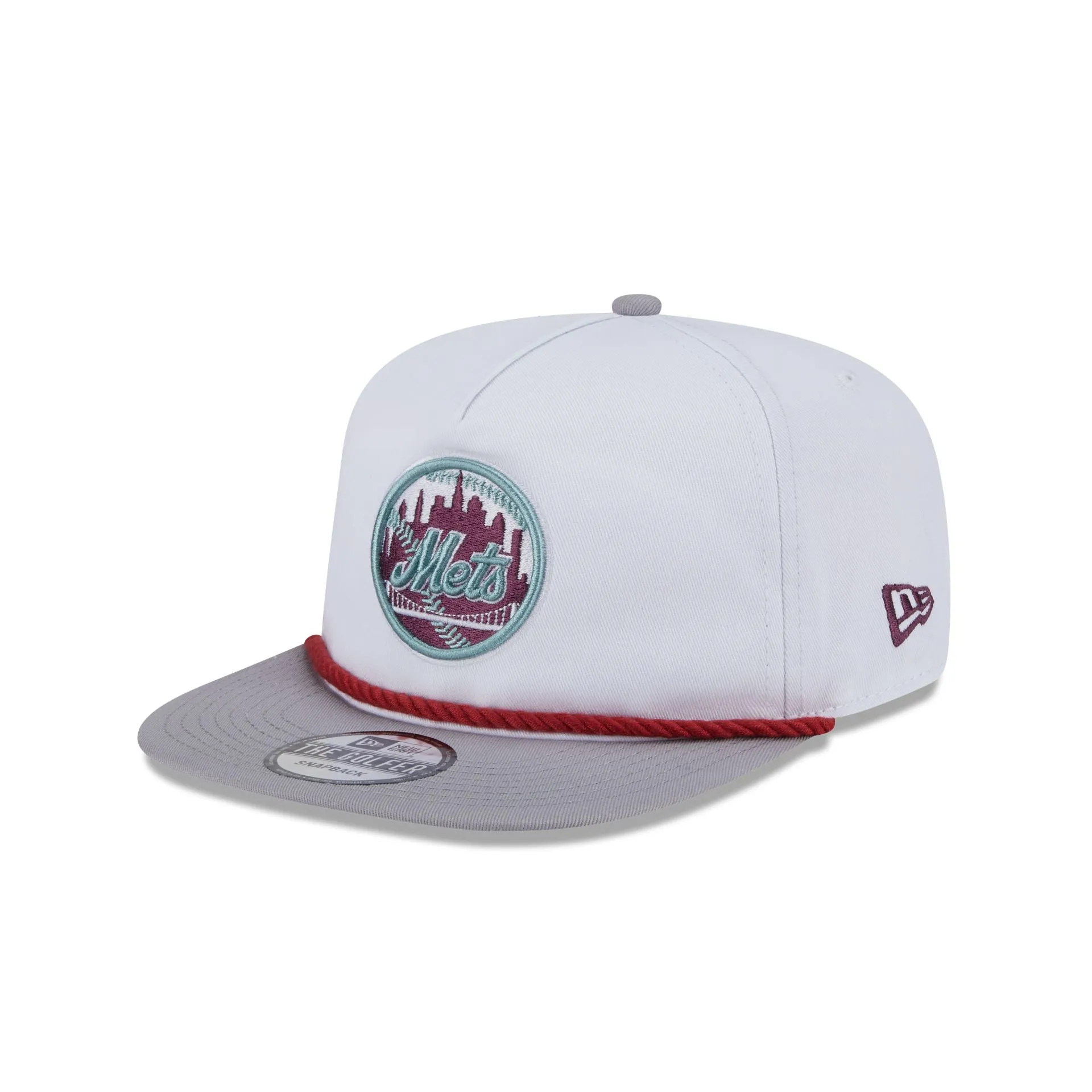 New York Mets Optic White Golfer Hat sold by New Era product image thumbnail 3