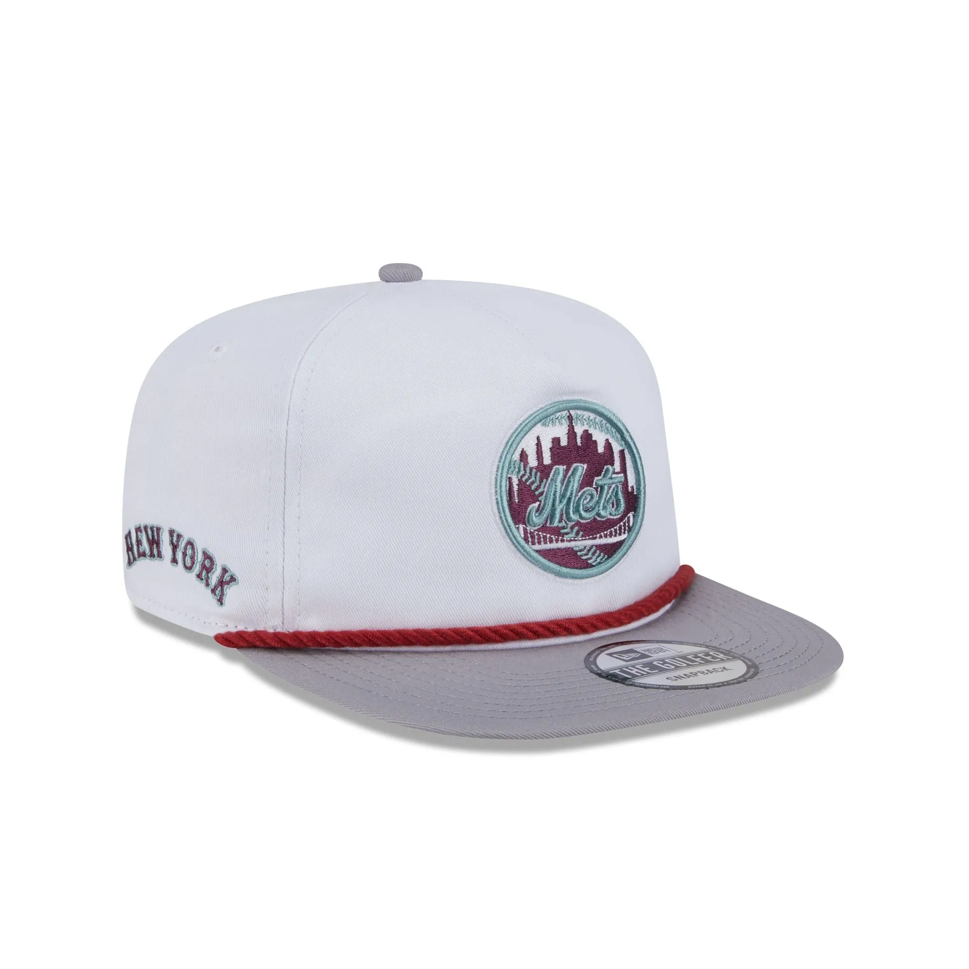 New York Mets Optic White Golfer Hat sold by New Era