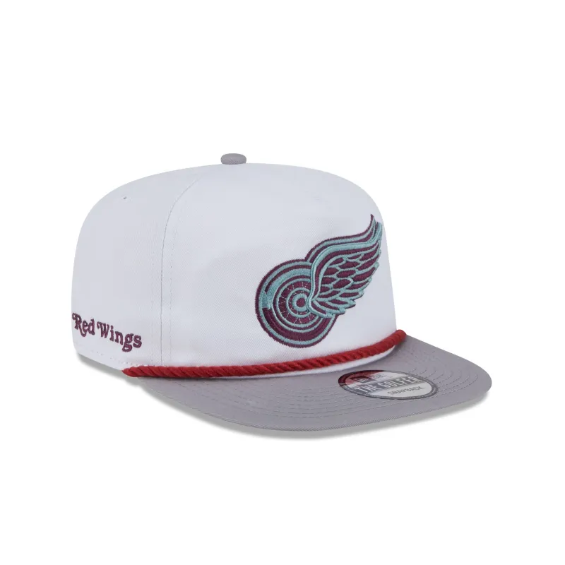 Detroit Red Wings Optic White Golfer Hat sold by New Era
