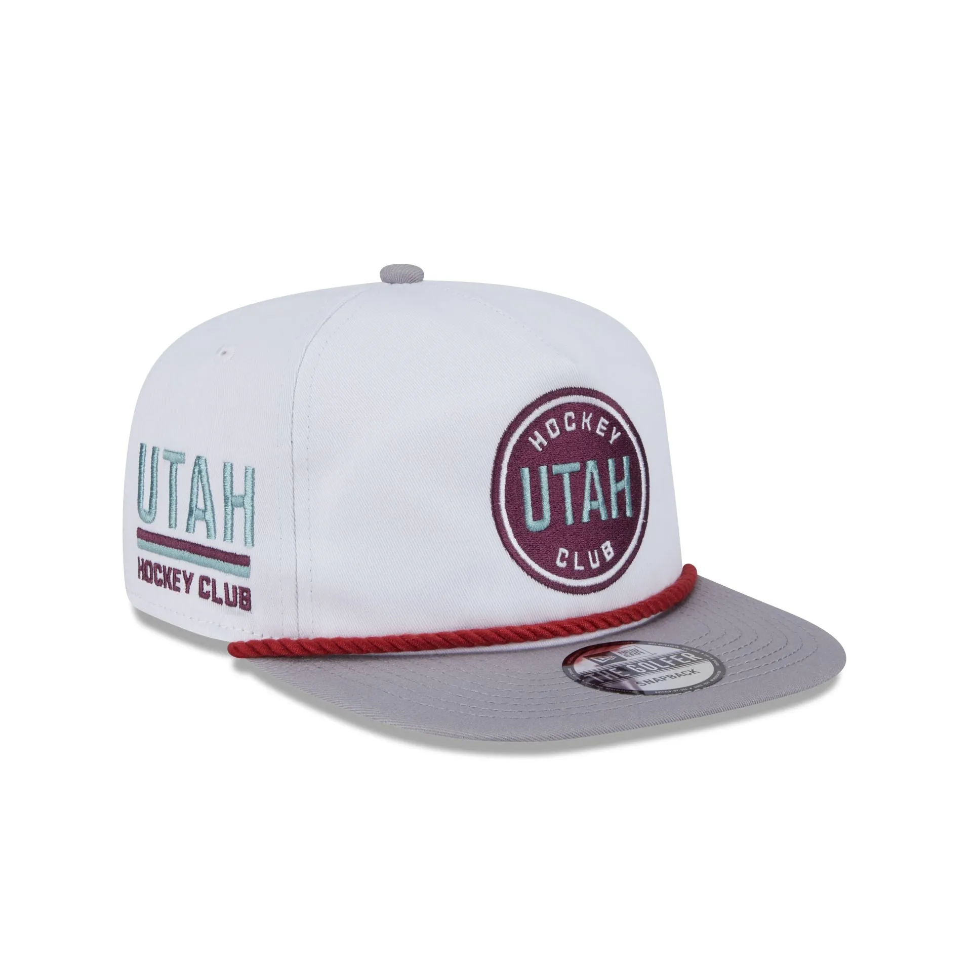 Utah Hockey Club Optic White Golfer Hat sold by New Era