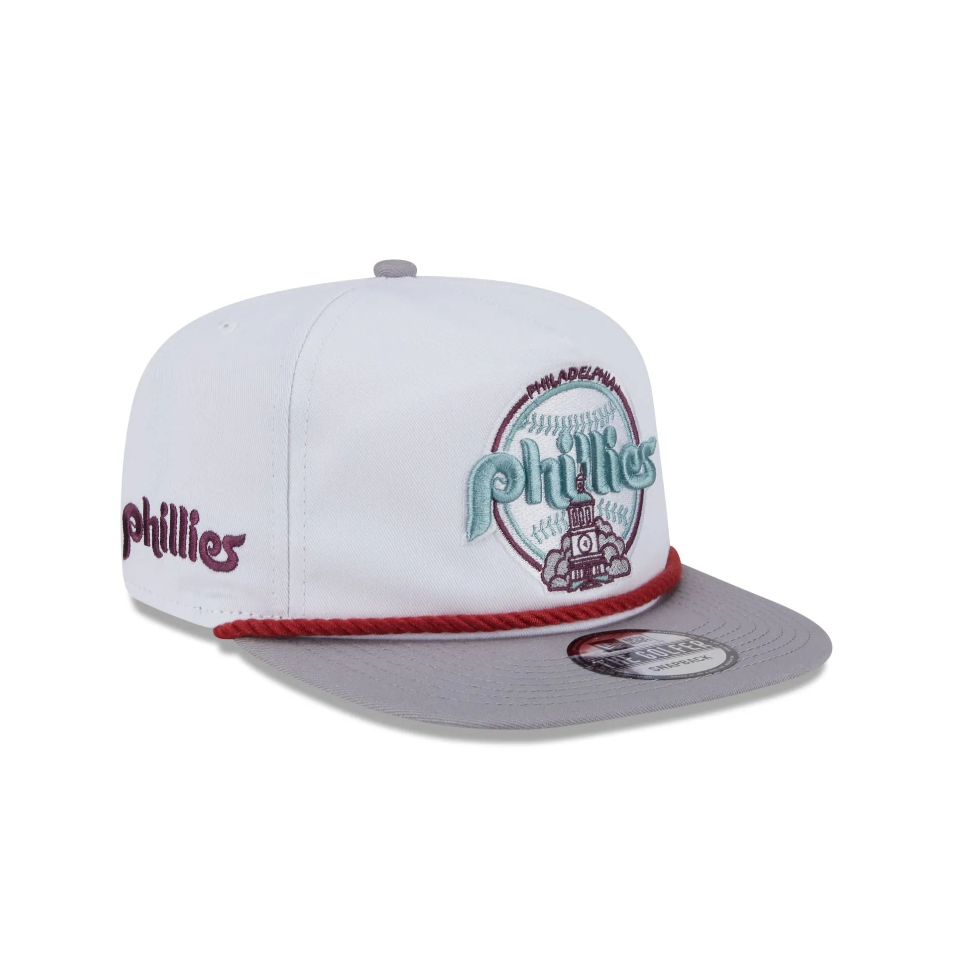 Philadelphia Phillies Optic White Golfer Hat sold by New Era