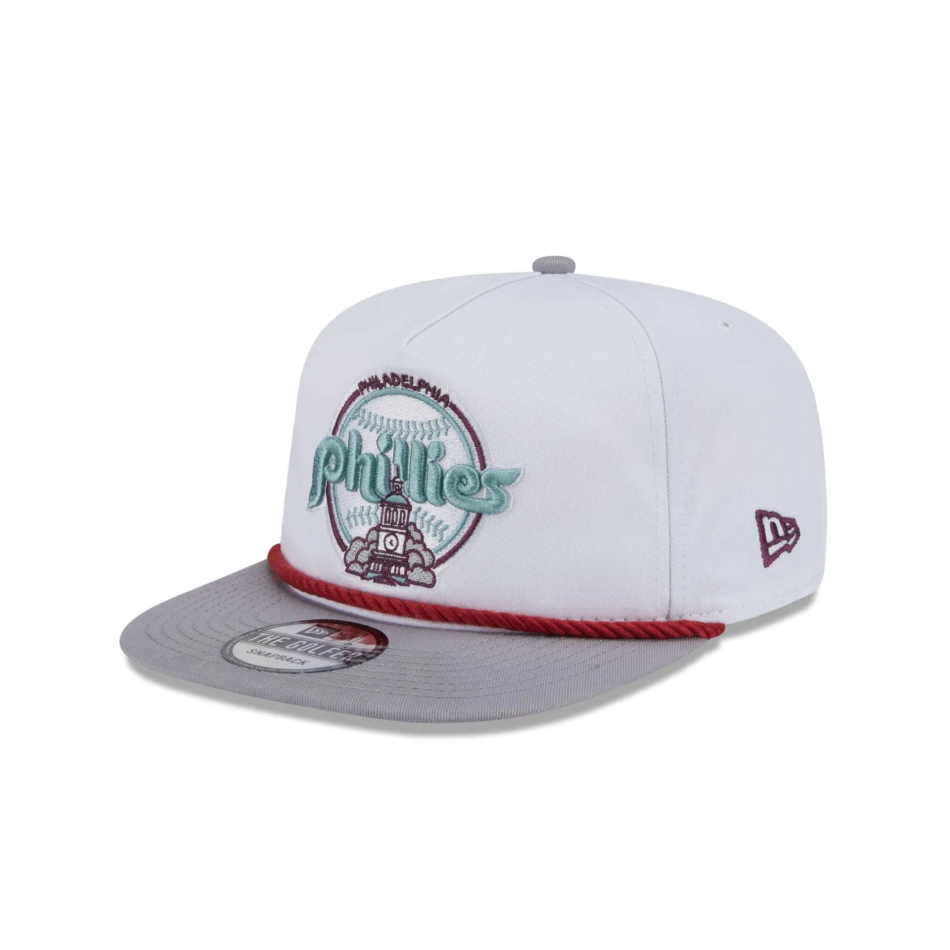 Philadelphia Phillies Optic White Golfer Hat sold by New Era product image thumbnail 3