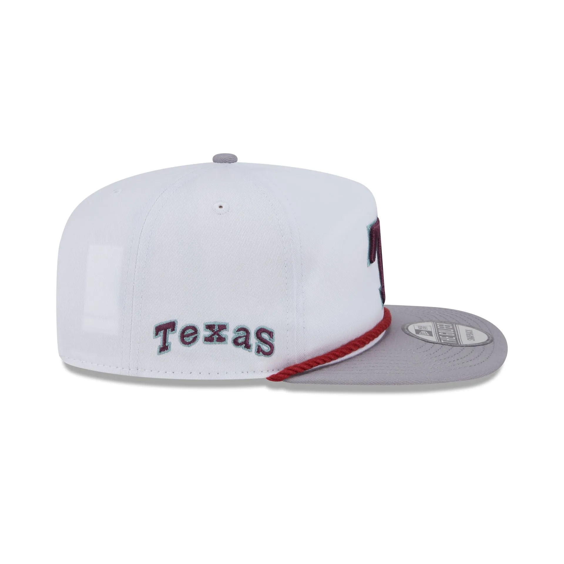 Texas Rangers Optic White Golfer Hat sold by New Era product image thumbnail 4