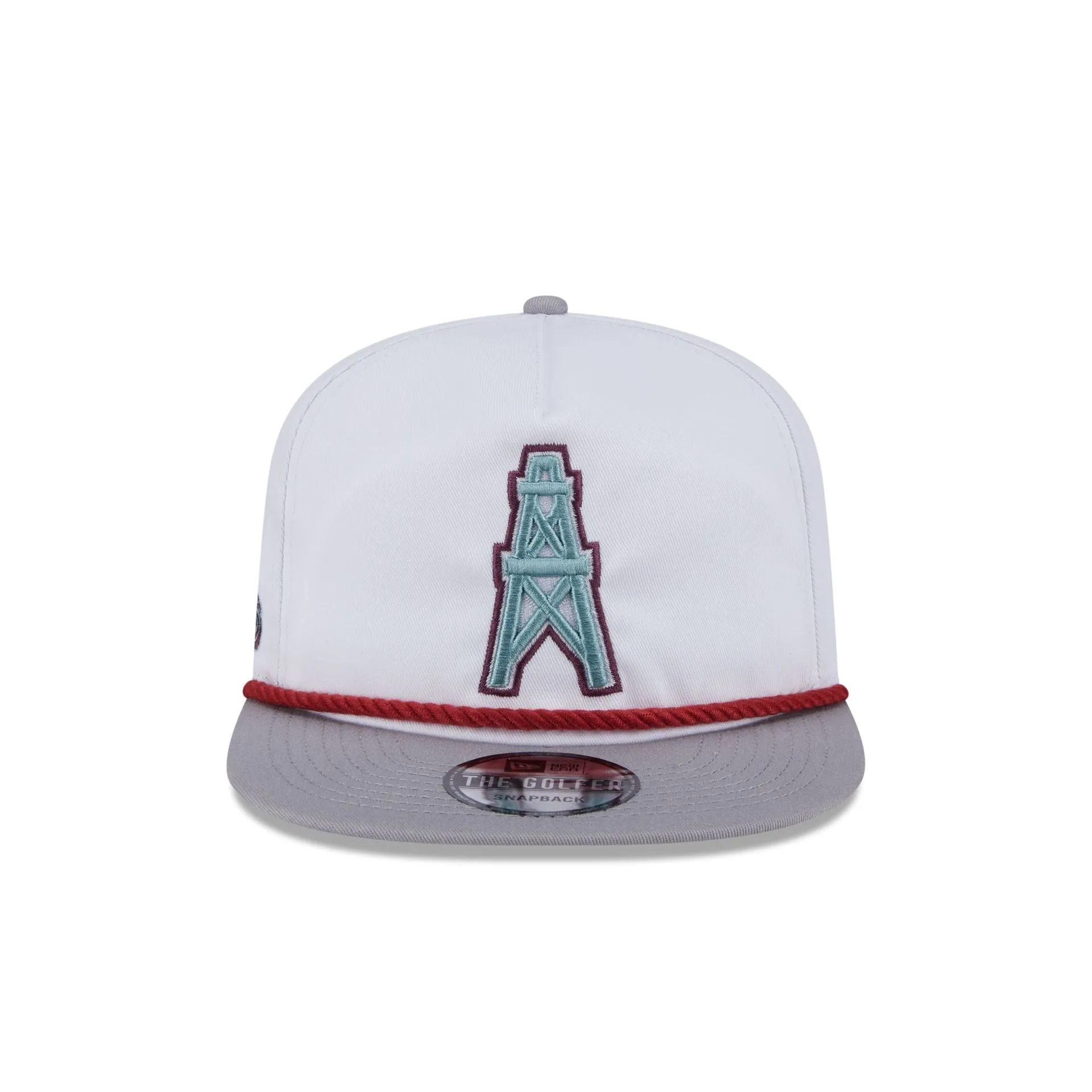 Oilers Optic White Golfer Hat sold by New Era product image thumbnail 2