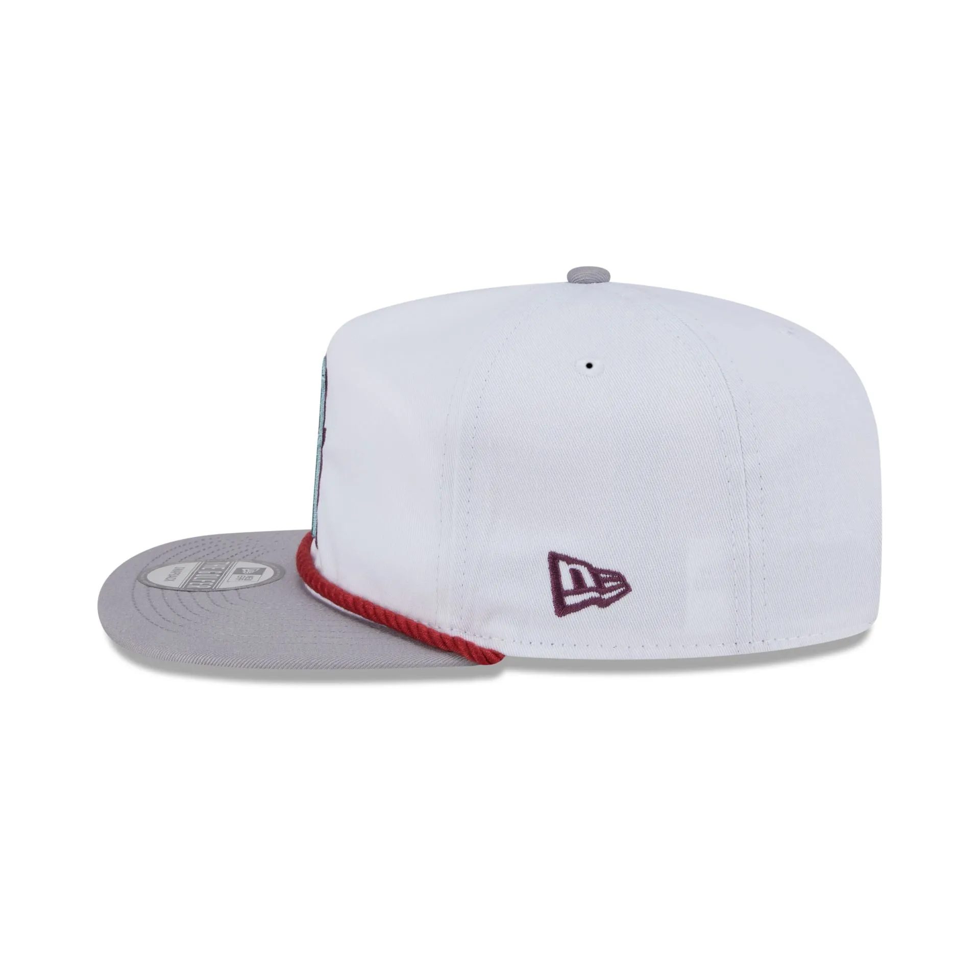 Oilers Optic White Golfer Hat sold by New Era product image thumbnail 5