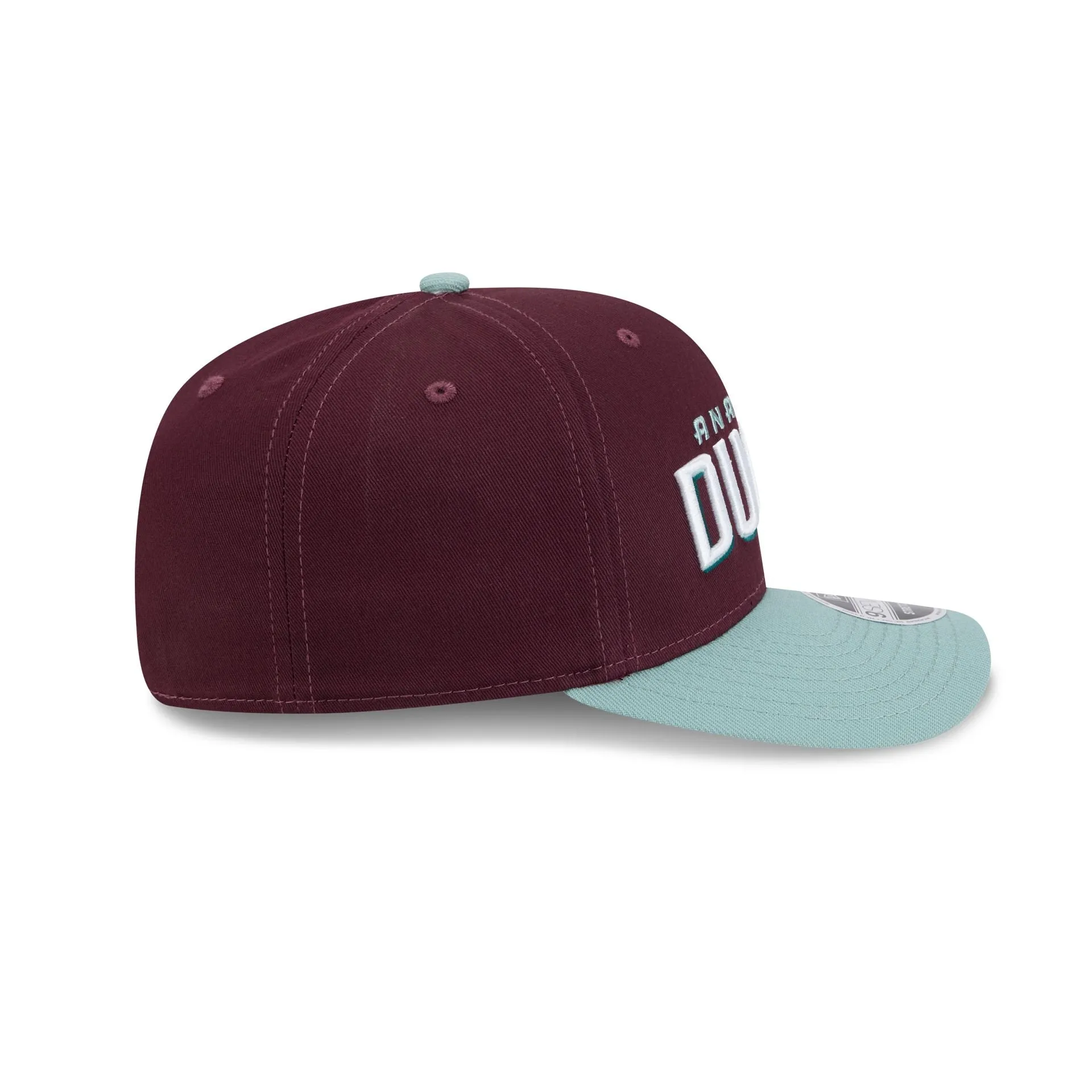 Anaheim Ducks Maroon 9SEVENTY Stretch-Snap Hat sold by New Era product image thumbnail 5